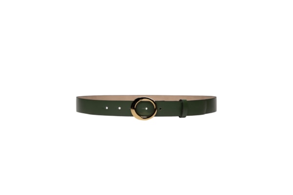 Cinto Feminino Fivela Redonda - Verde