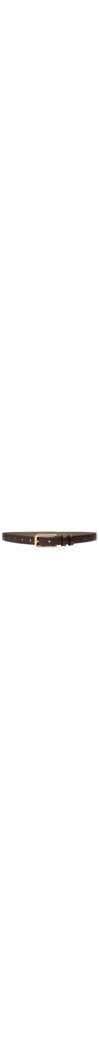 Cinto Feminino Fivela Retangular Em Couro - Marrom