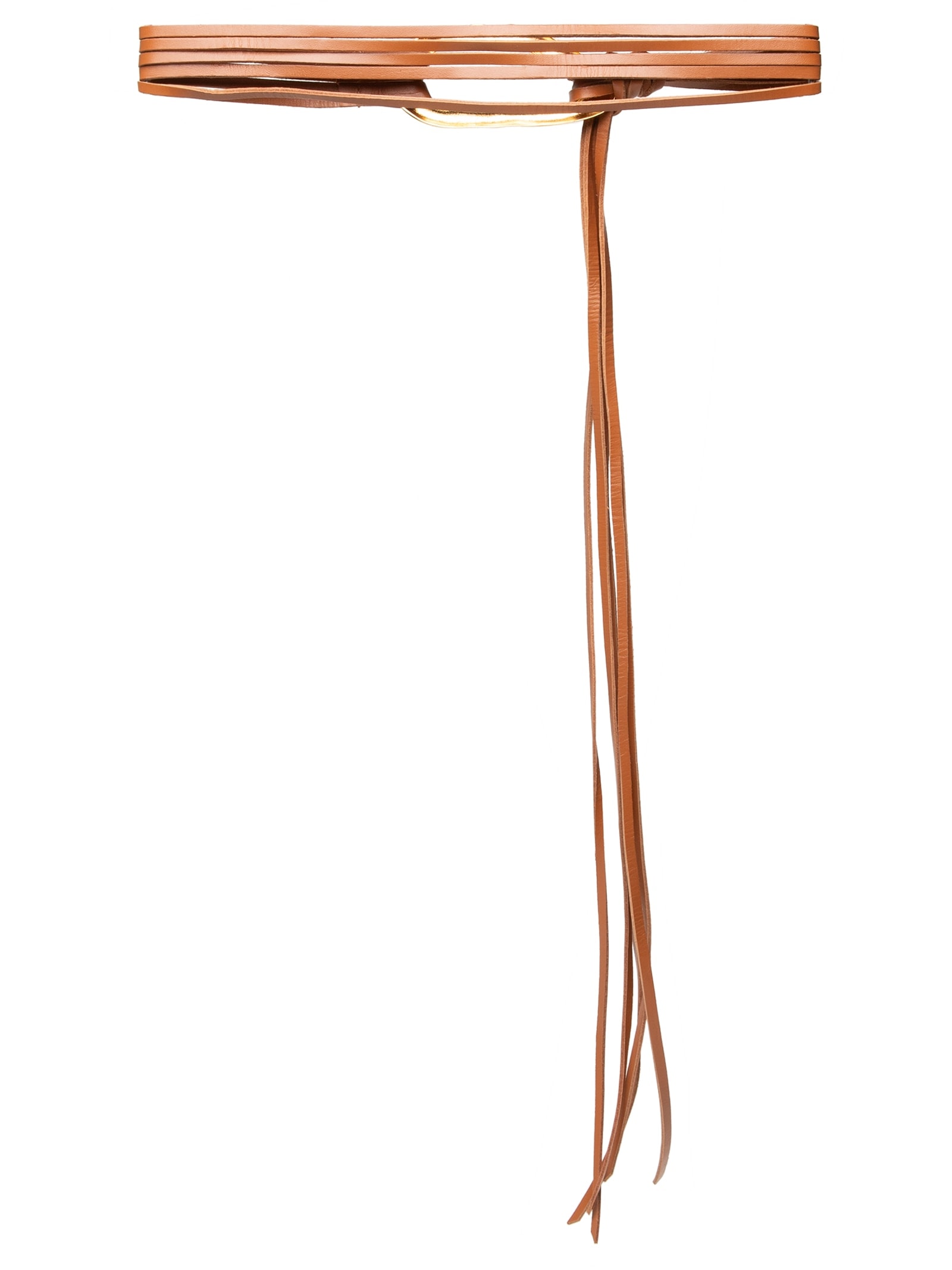 Cinto Feminino Franjas Marrom Dress To