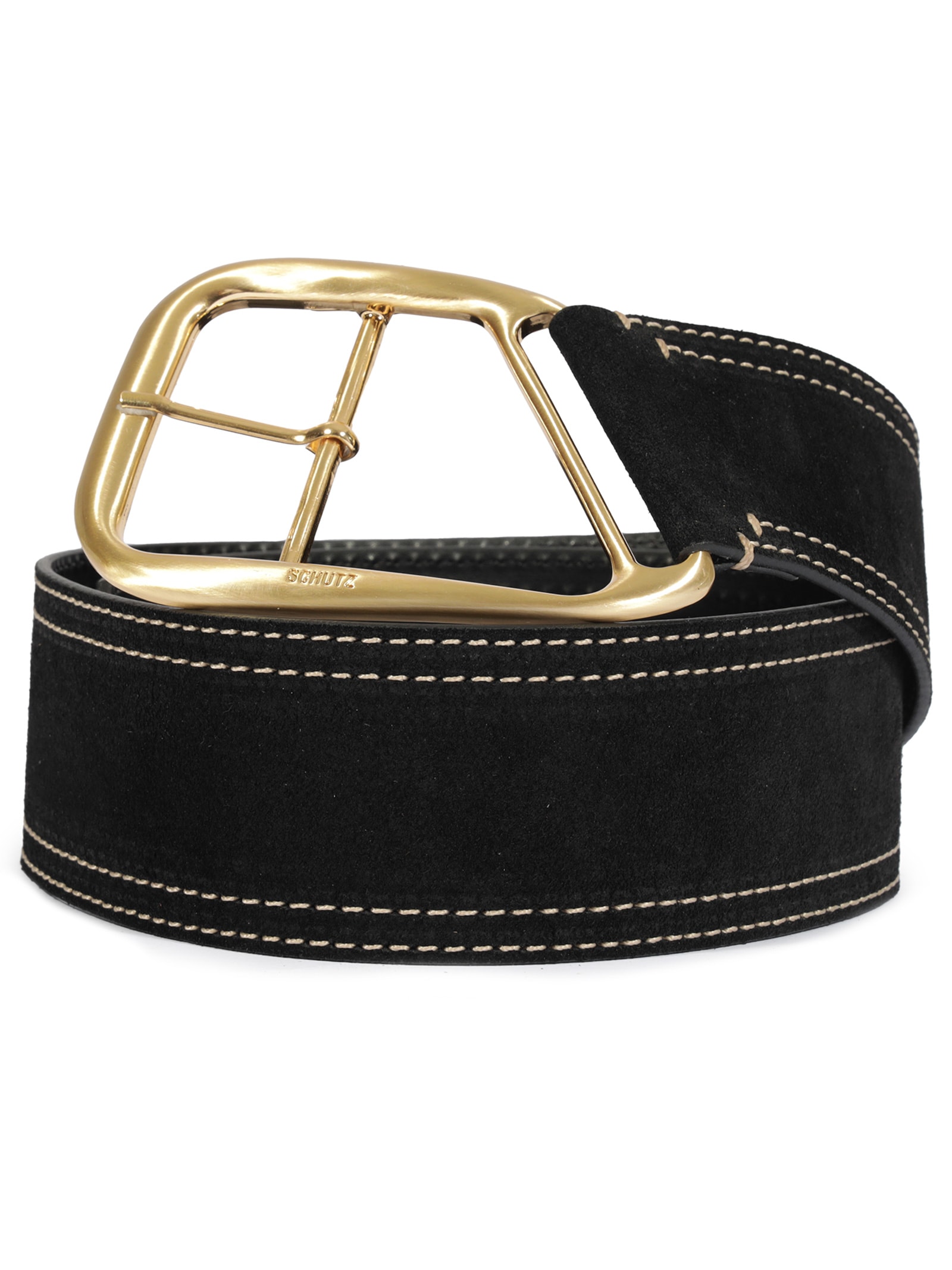 Cinto Feminino Jaipur Camurça Preto Schutz