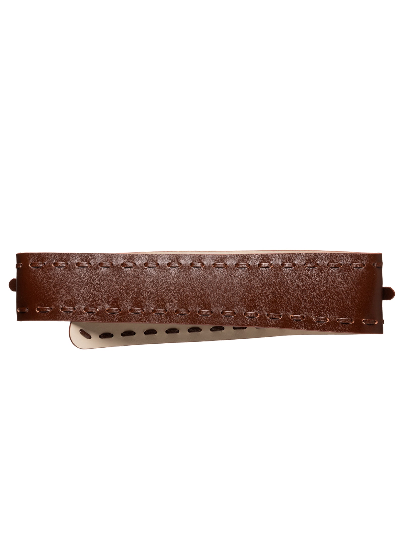 Cinto Feminino Mavie Couro Marrom Vicenza