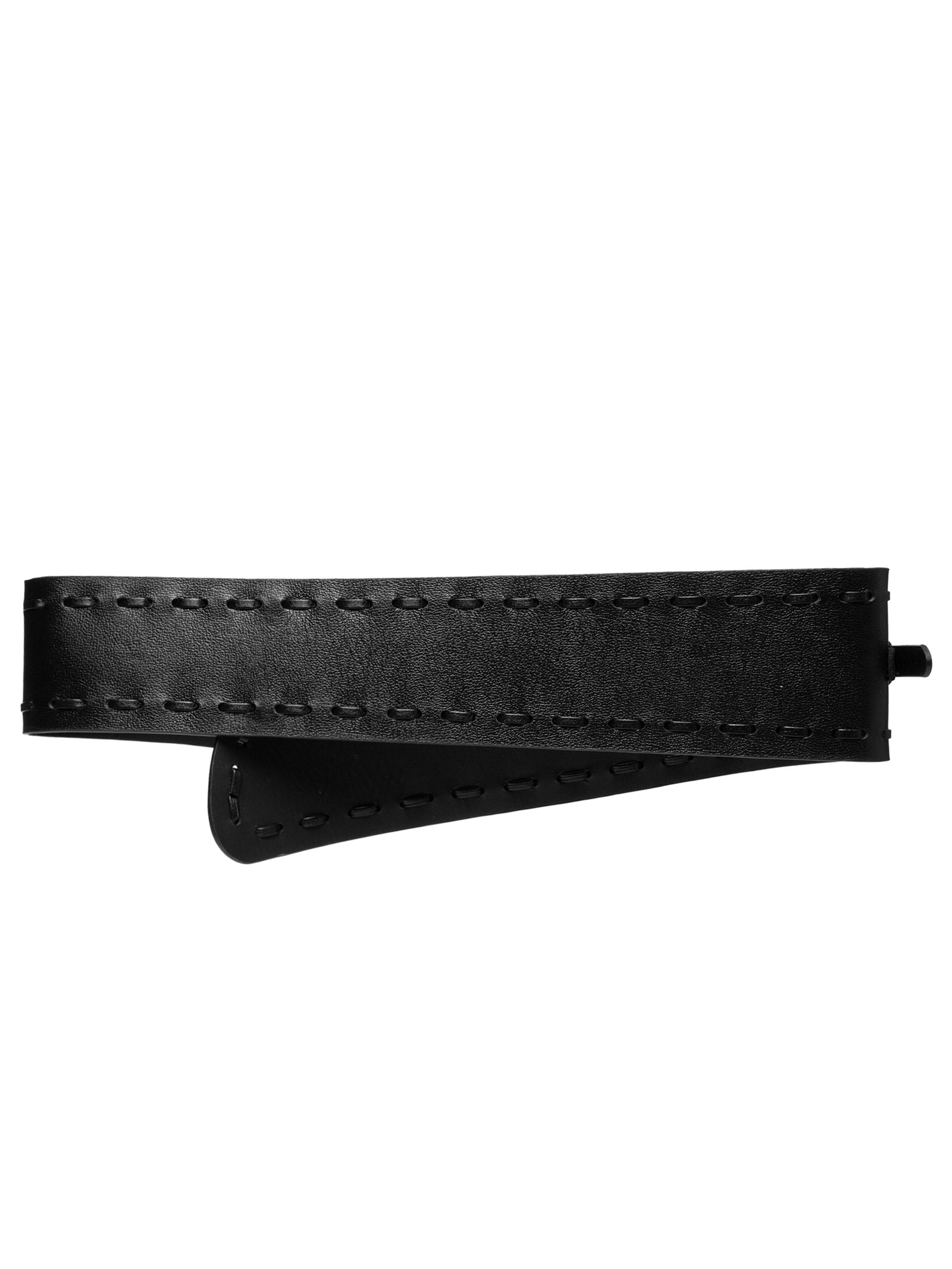 Cinto Feminino Mavie Couro Preto Vicenza