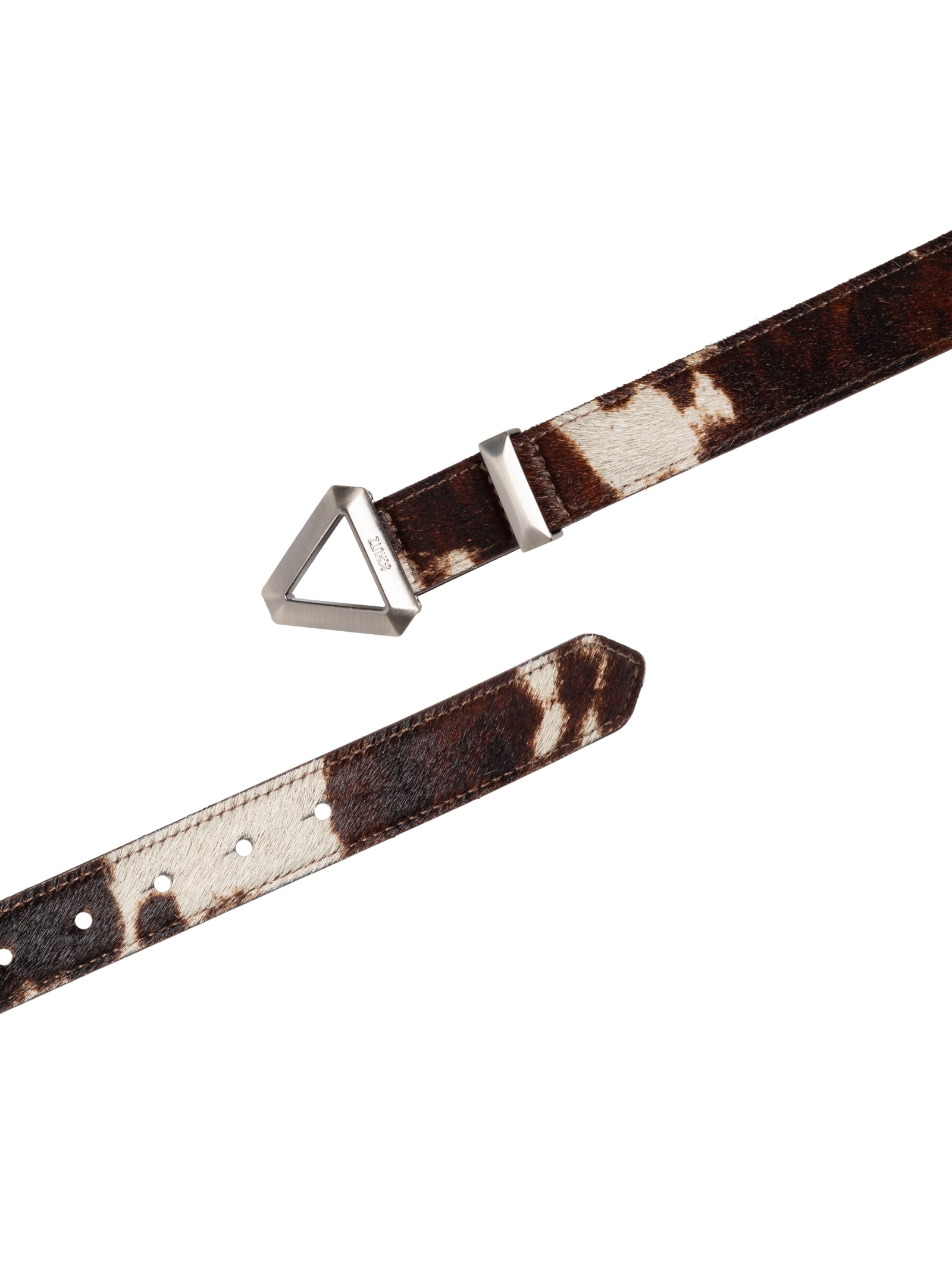 Cinto Feminino Médio Animal Print Schutz