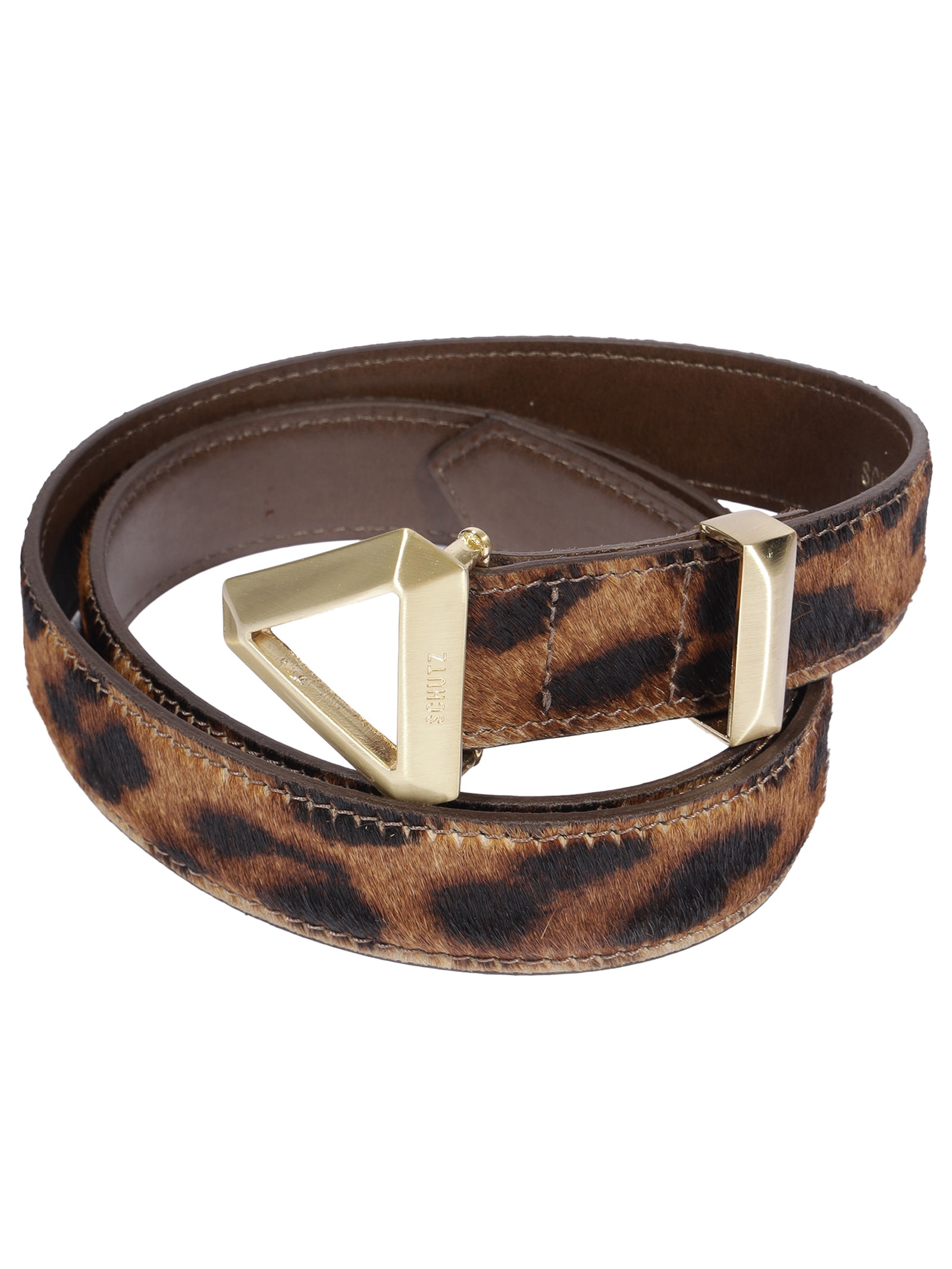 Cinto Feminino Médio Animal Print Schutz