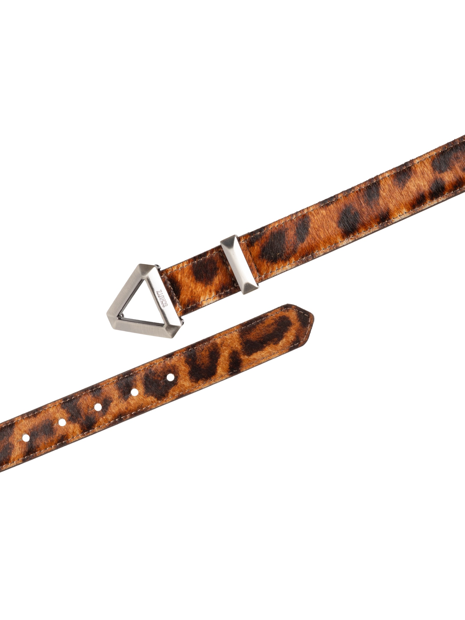 Cinto Feminino Médio Animal Print Schutz