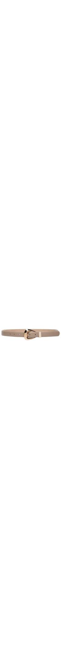 Cinto Feminino Médio Com Fivela Quadrada - Bege