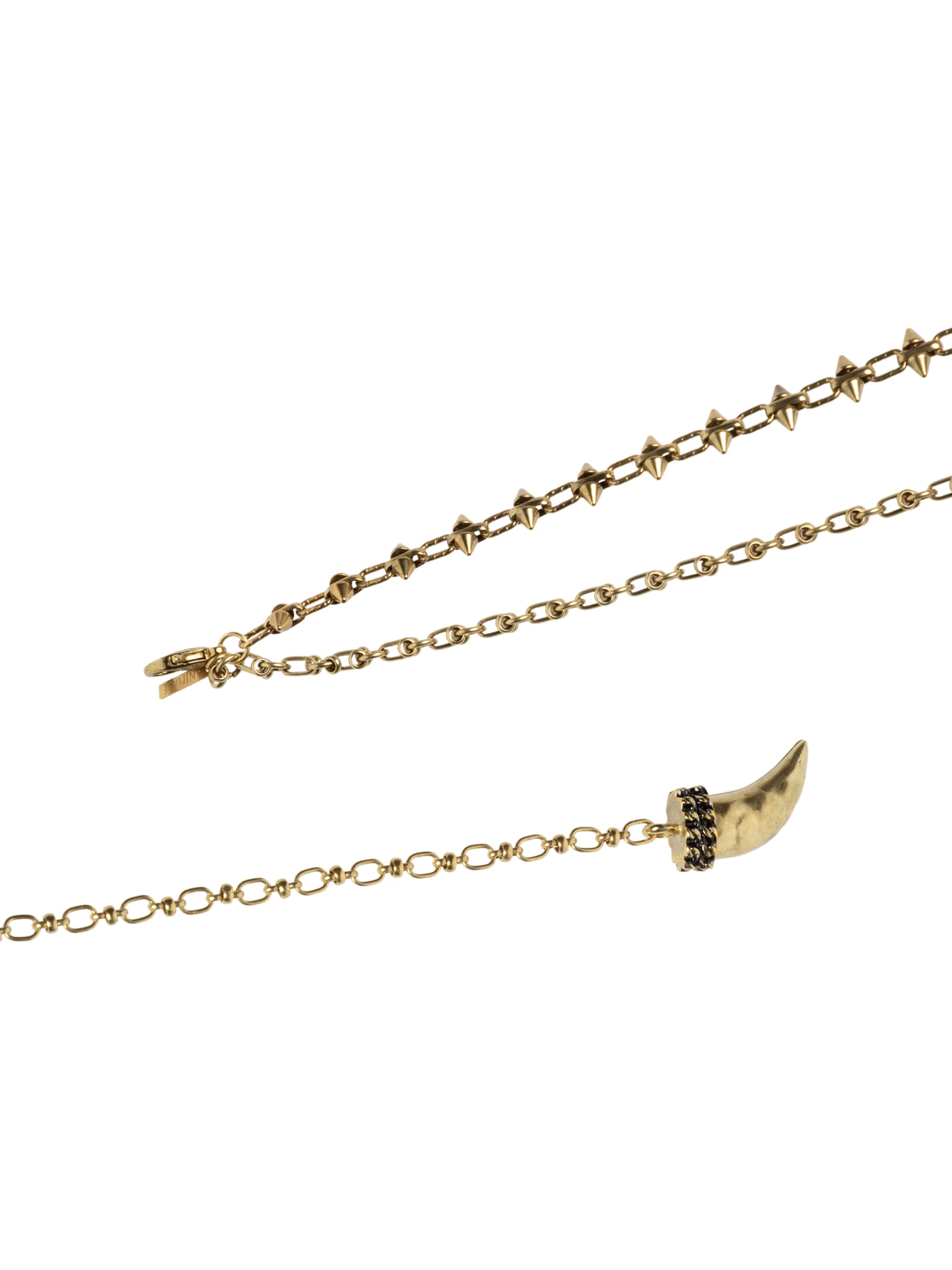 Cinto Feminino Metal Correntes Dourado Animale
