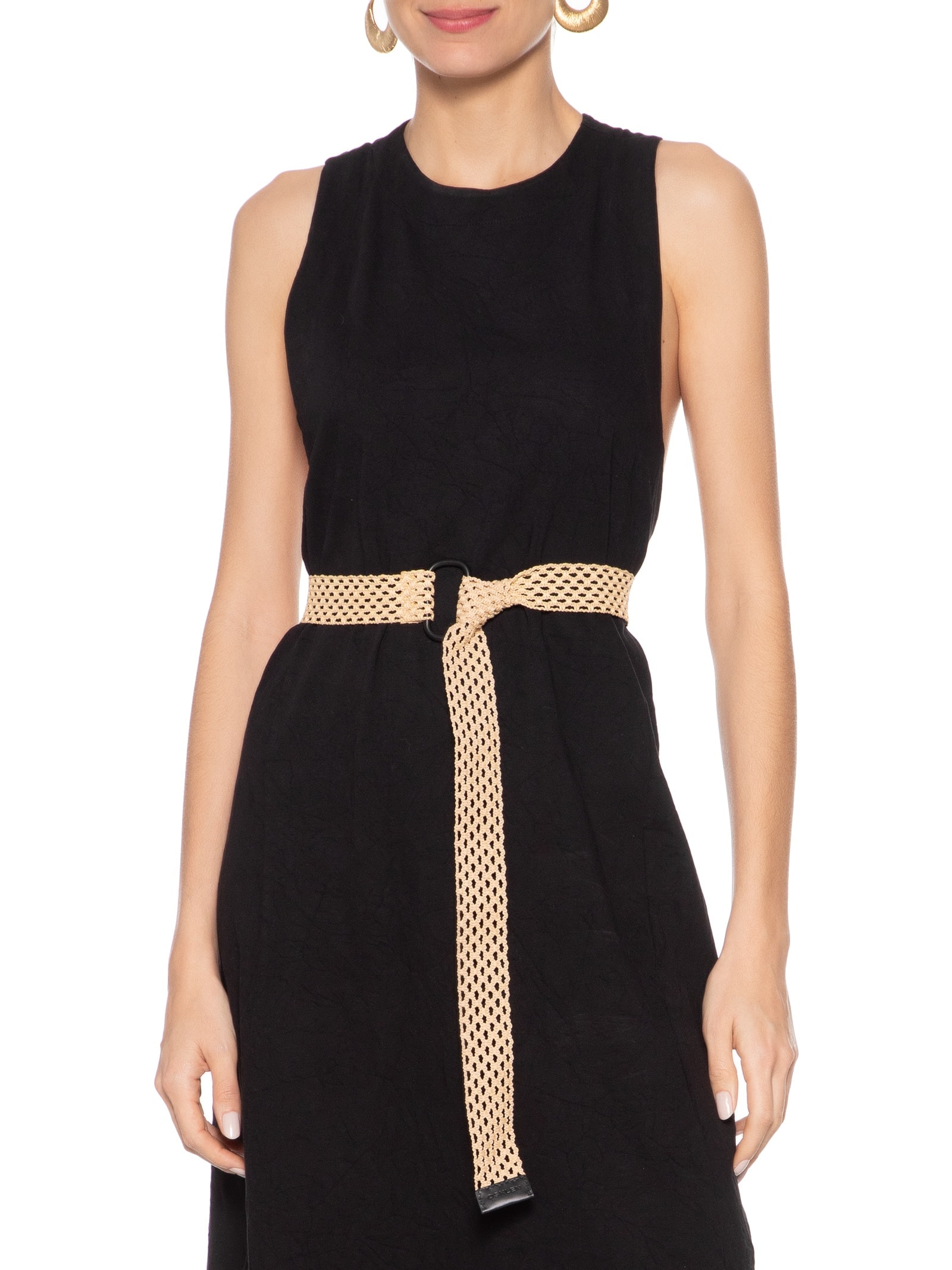 Cinto Feminino Rafia Bege Osklen