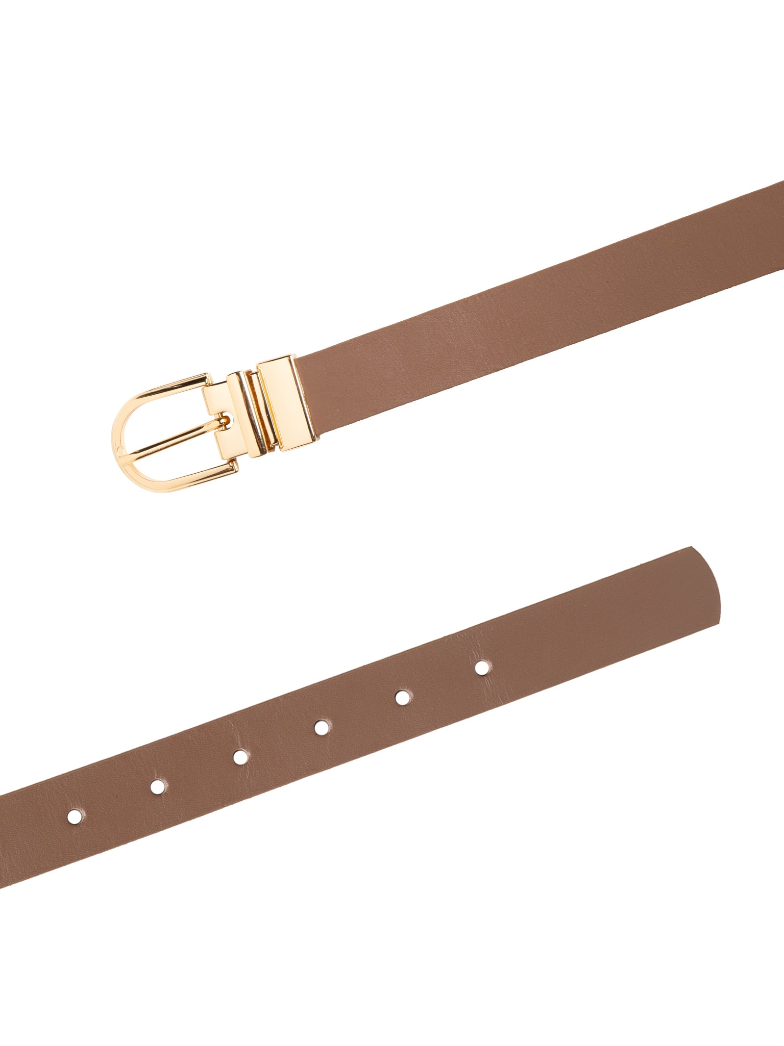 Cinto Feminino Reversível Em Couro Marrom '2Essential