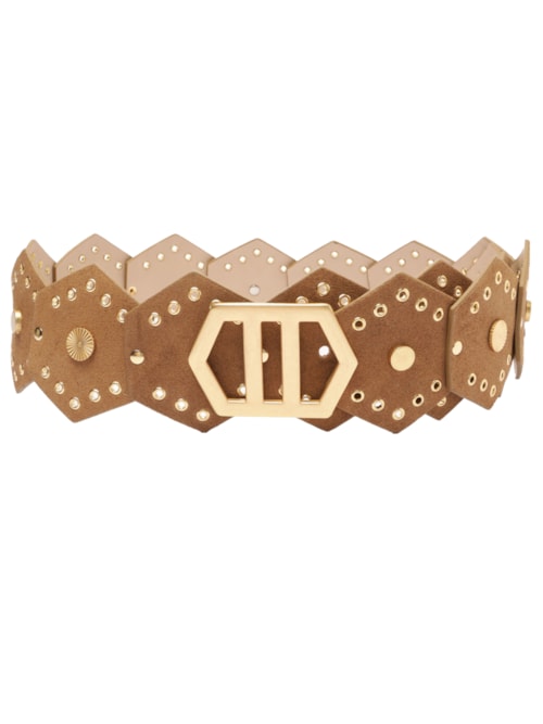 Cinto Feminino Rustic Suede – Marrom