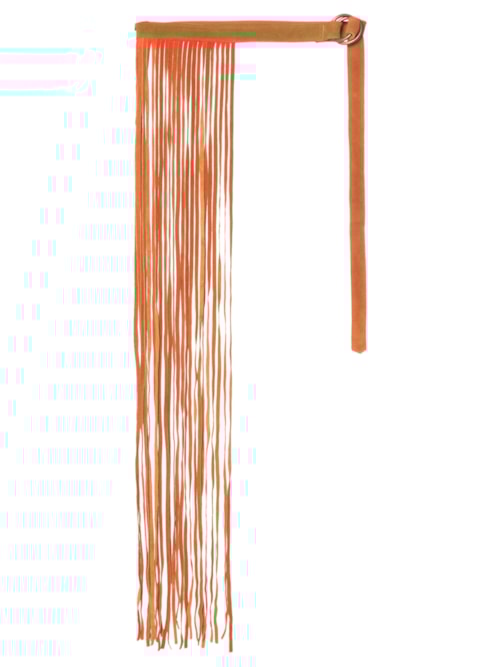 Cinto Feminino Saia Com Franjas – Marrom