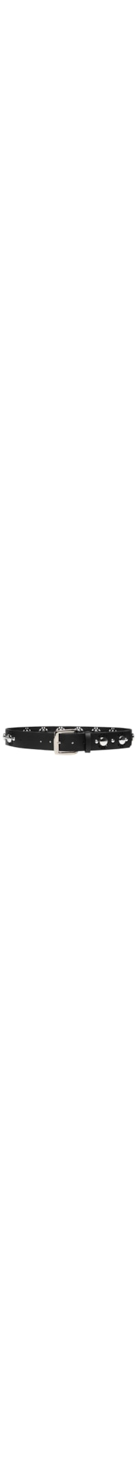 Cinto Feminino Soleta Enfeites Niquel - Preto