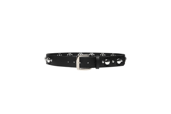 Cinto Feminino Soleta Enfeites Niquel - Preto