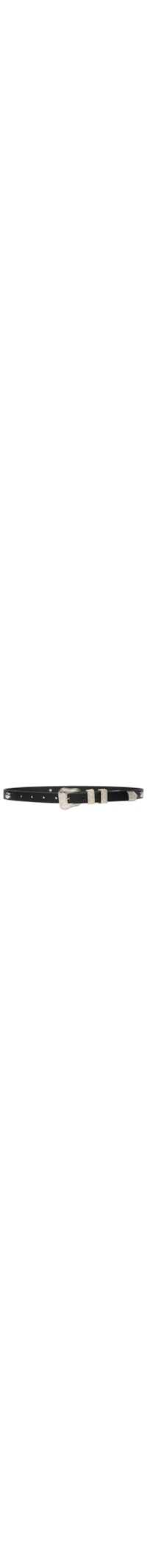 Cinto Feminino Soleta Preto Enfeites Niquel - Preto