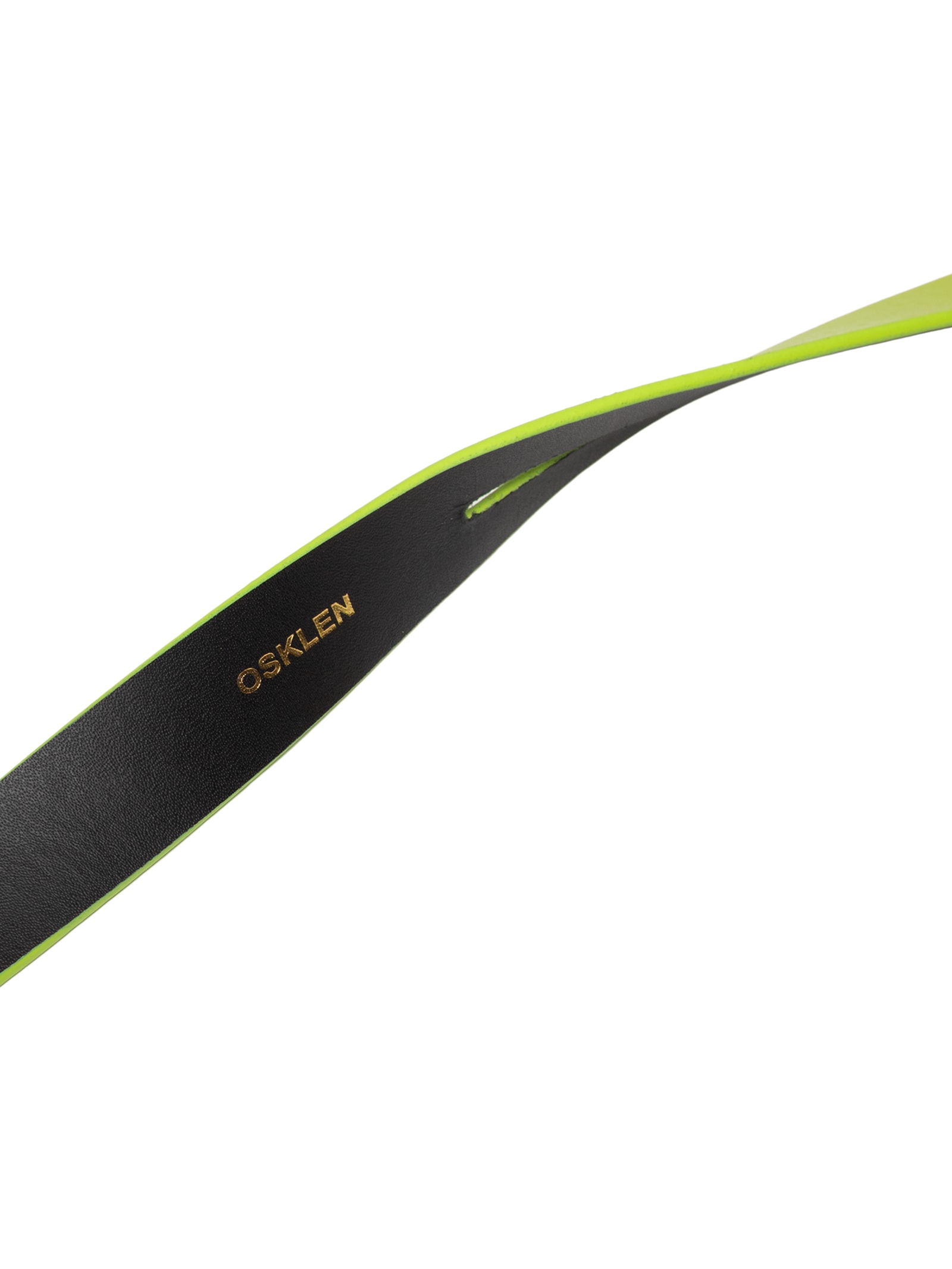Cinto Feminino Strip Color Verde Osklen