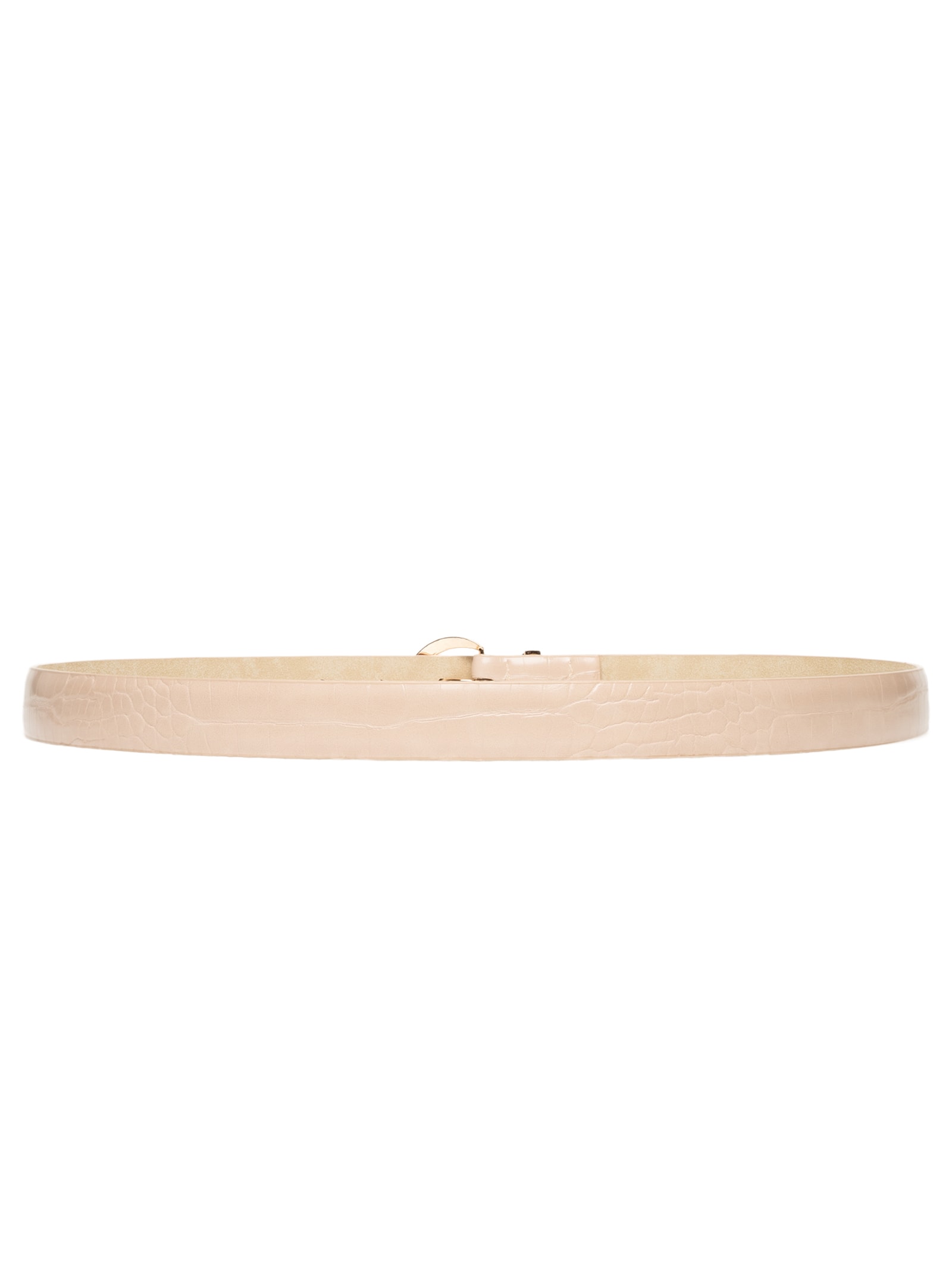 Cinto Feminino Texturizado Bege Basiq