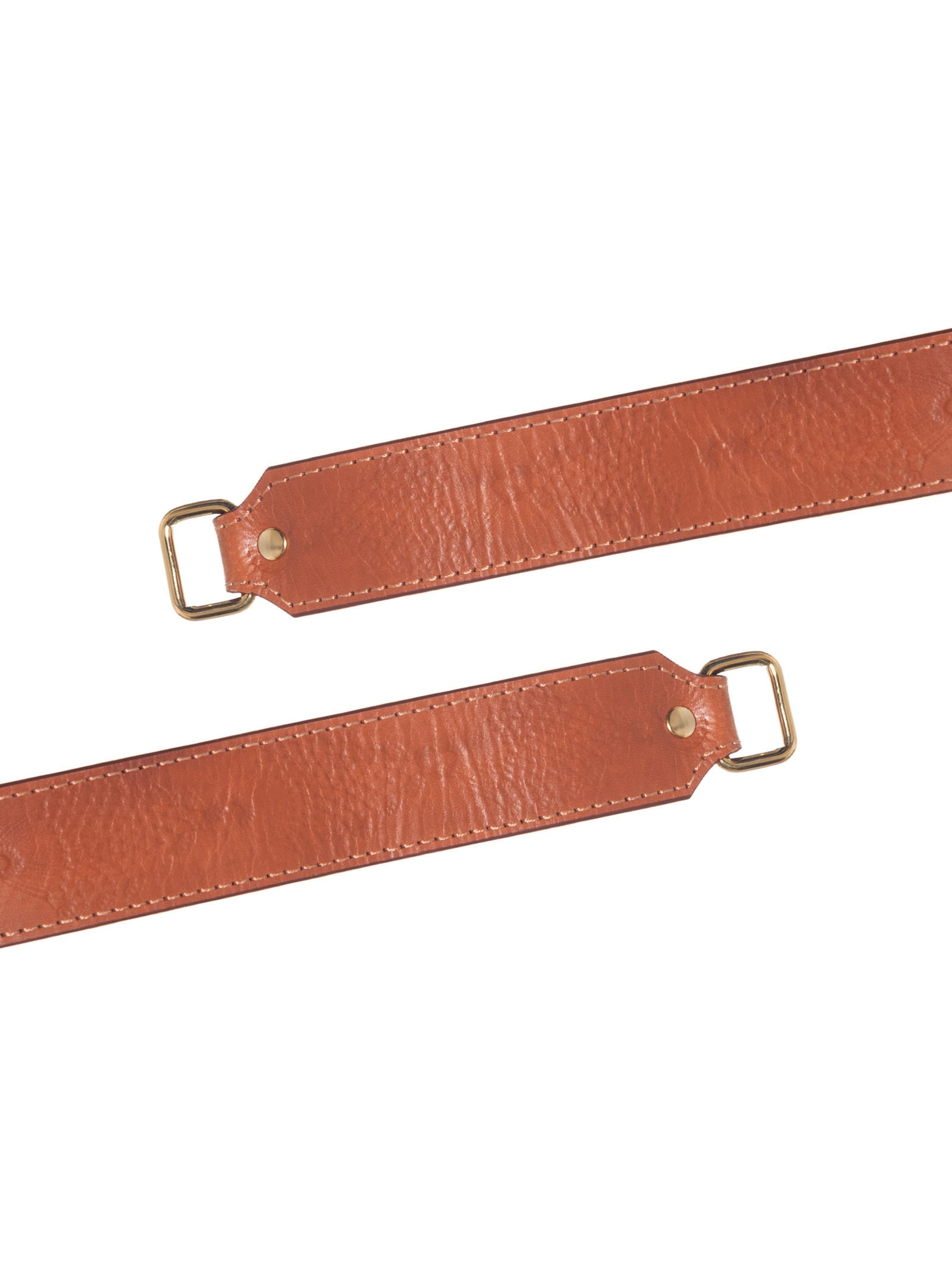 Cinto Feminino Texturizado Em Couro + 2 Lenços Marrom '2Essential