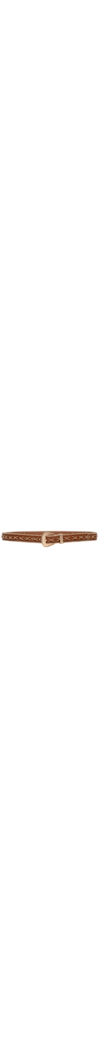 Cinto Feminino Trabalhado Com Tachinhas - Marrom