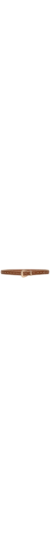 Cinto Feminino Trabalhado Com Tachinhas - Marrom
