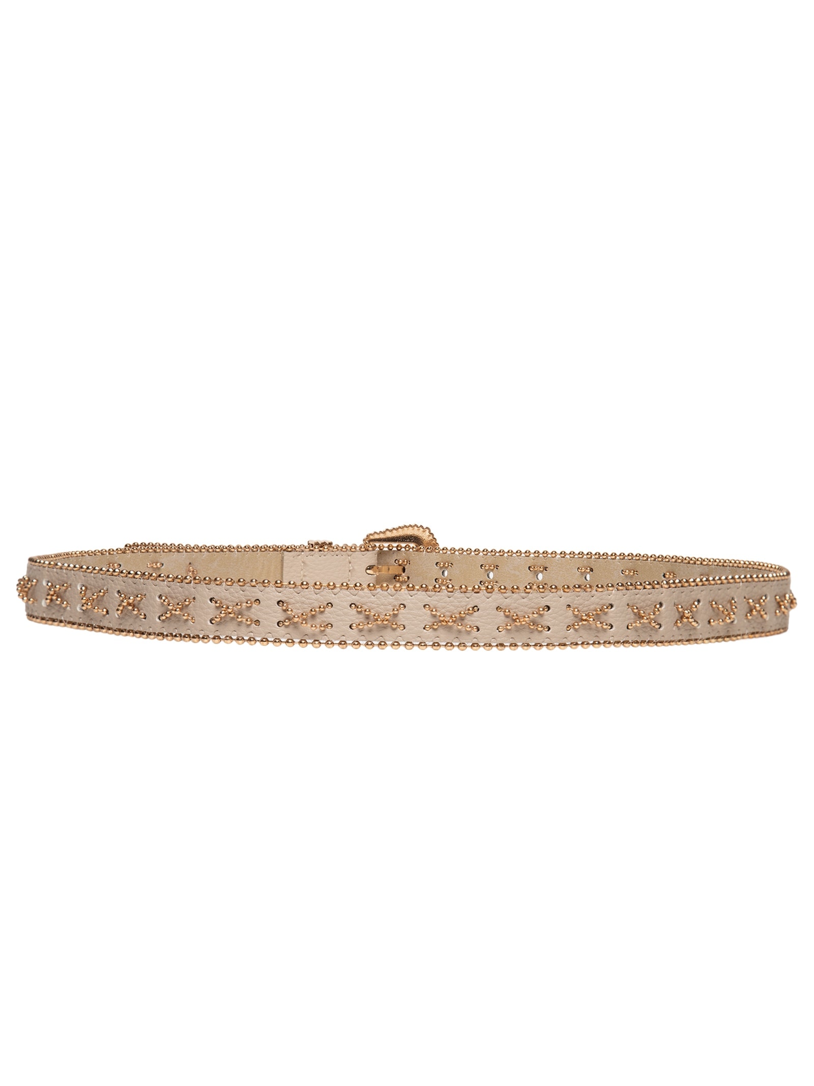 Cinto Feminino Trabalhado Com Tachinhas Off White Market 33