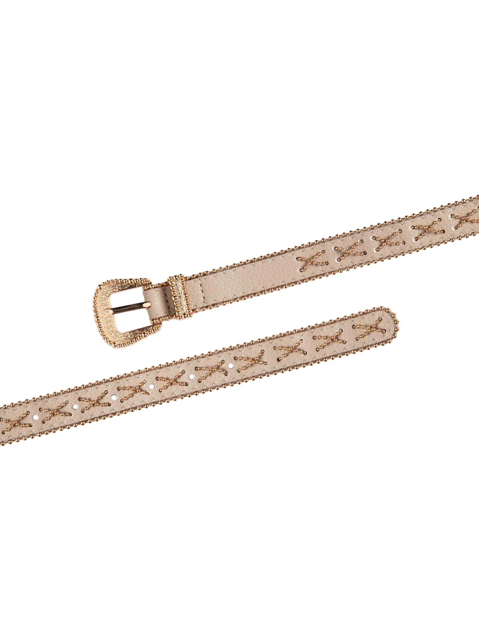 Cinto Feminino Trabalhado Com Tachinhas Off White Market 33
