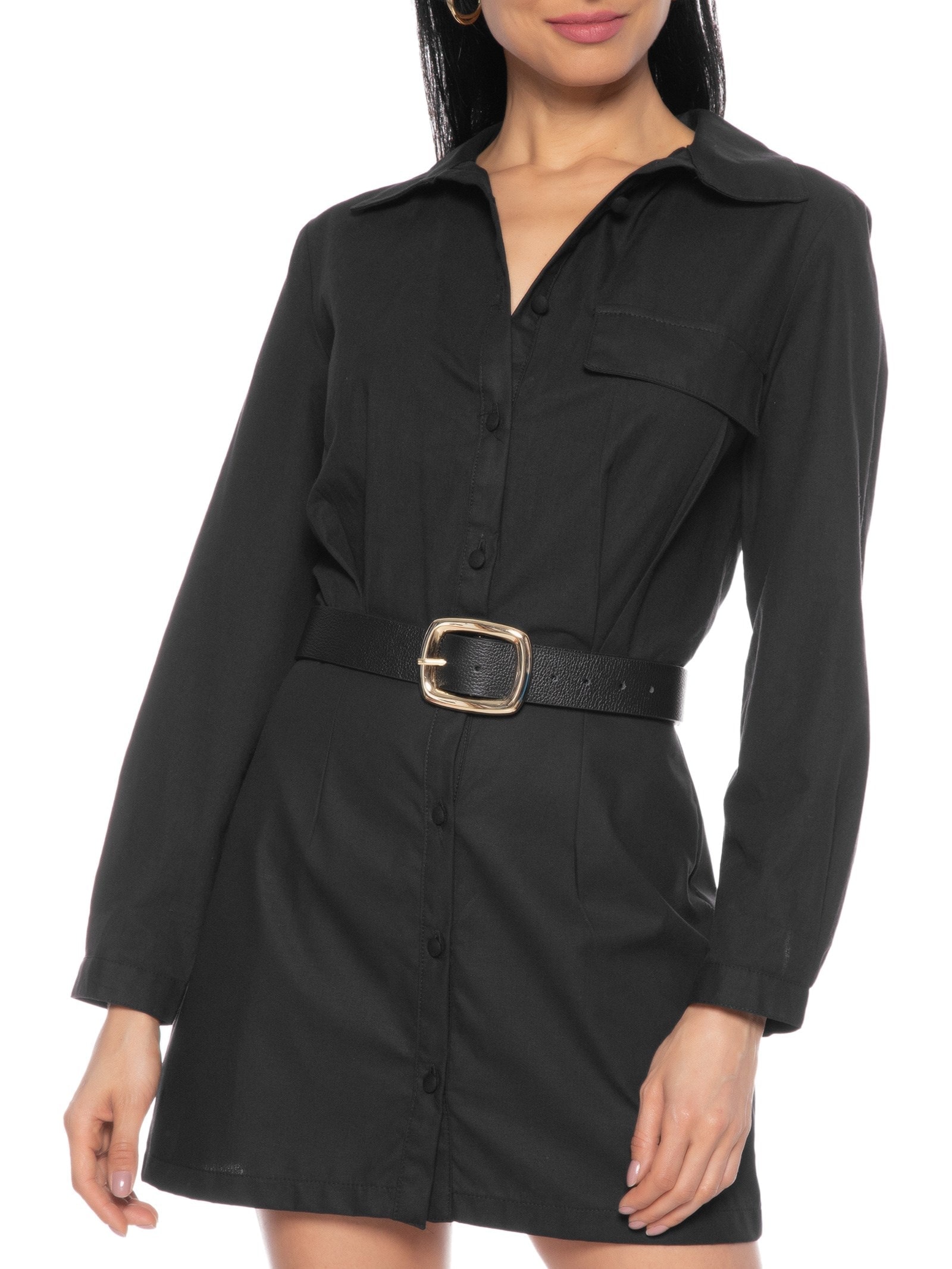 Cinto Feminino Viena Preto Luiza Barcelos