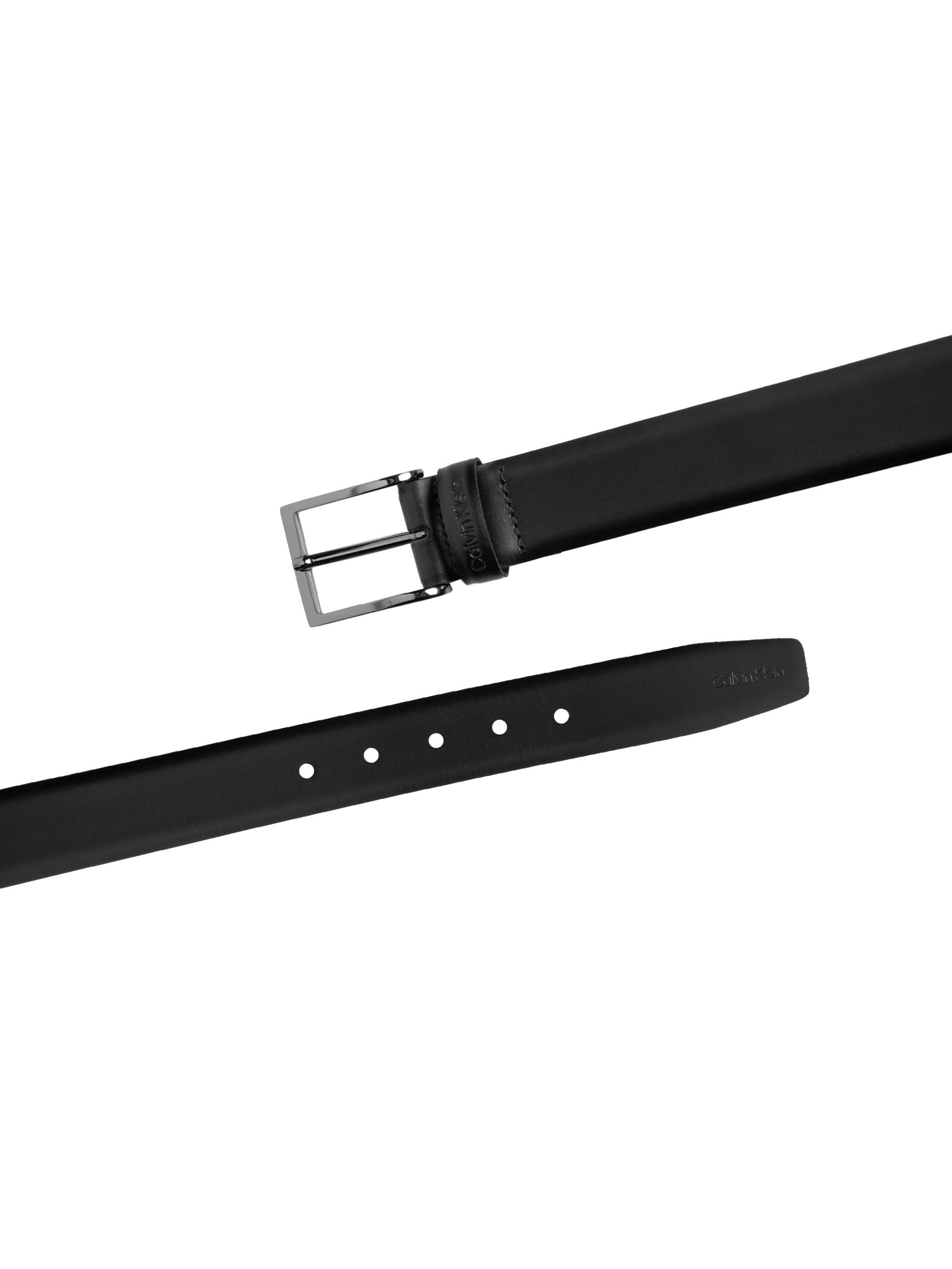 Cinto Masculino Básico Preto Calvin Klein - White Label