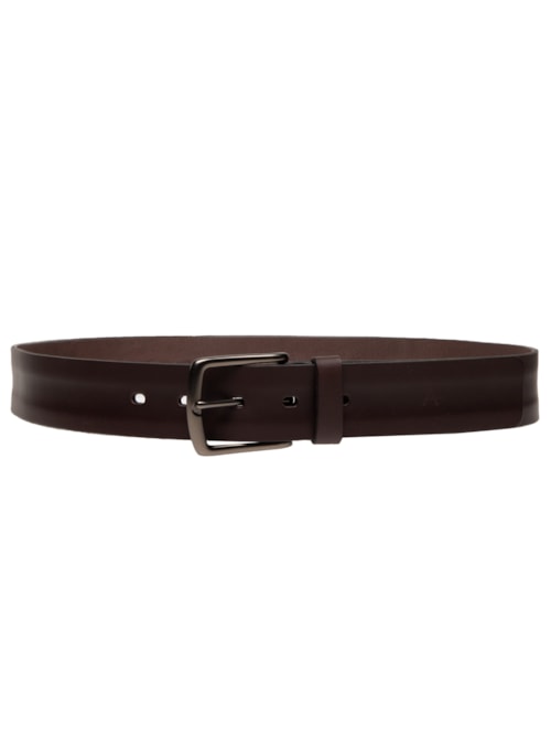Cinto Masculino Básico Sunken - Marrom