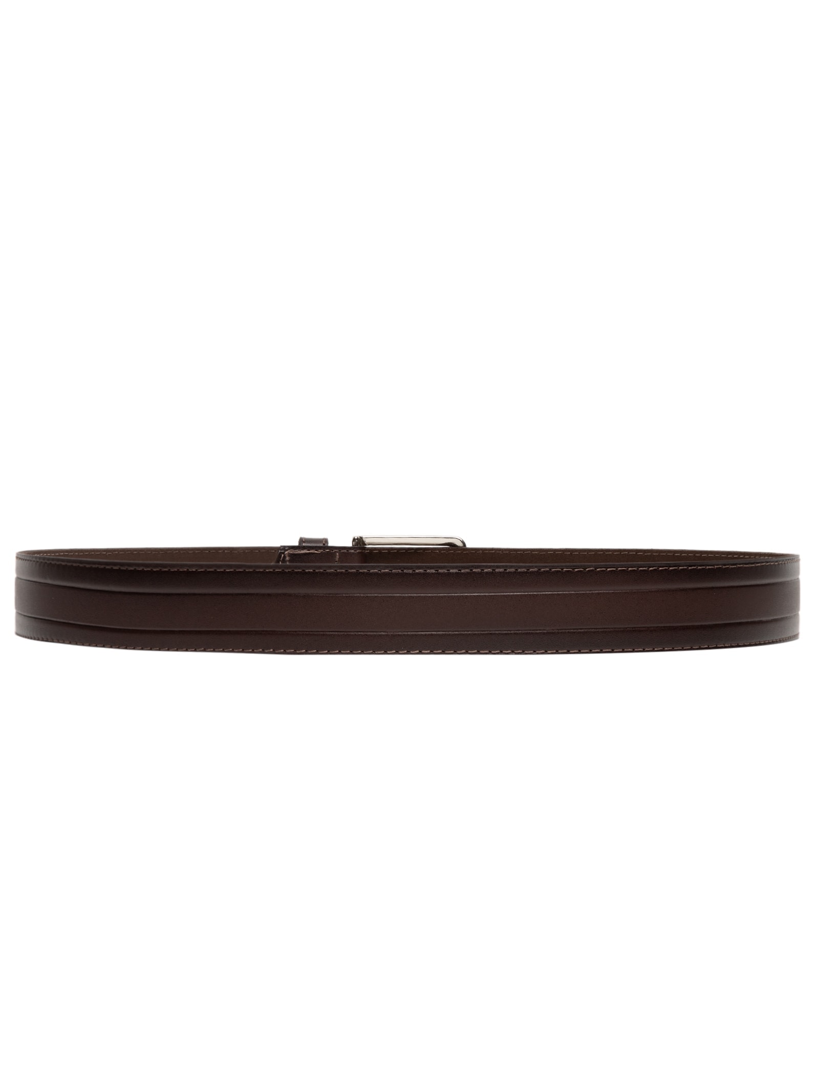 Cinto Masculino Casual Couro Legítimo Marrom '2 Essential