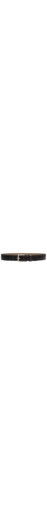 Cinto Masculino Casual Couro Legítimo - Preto