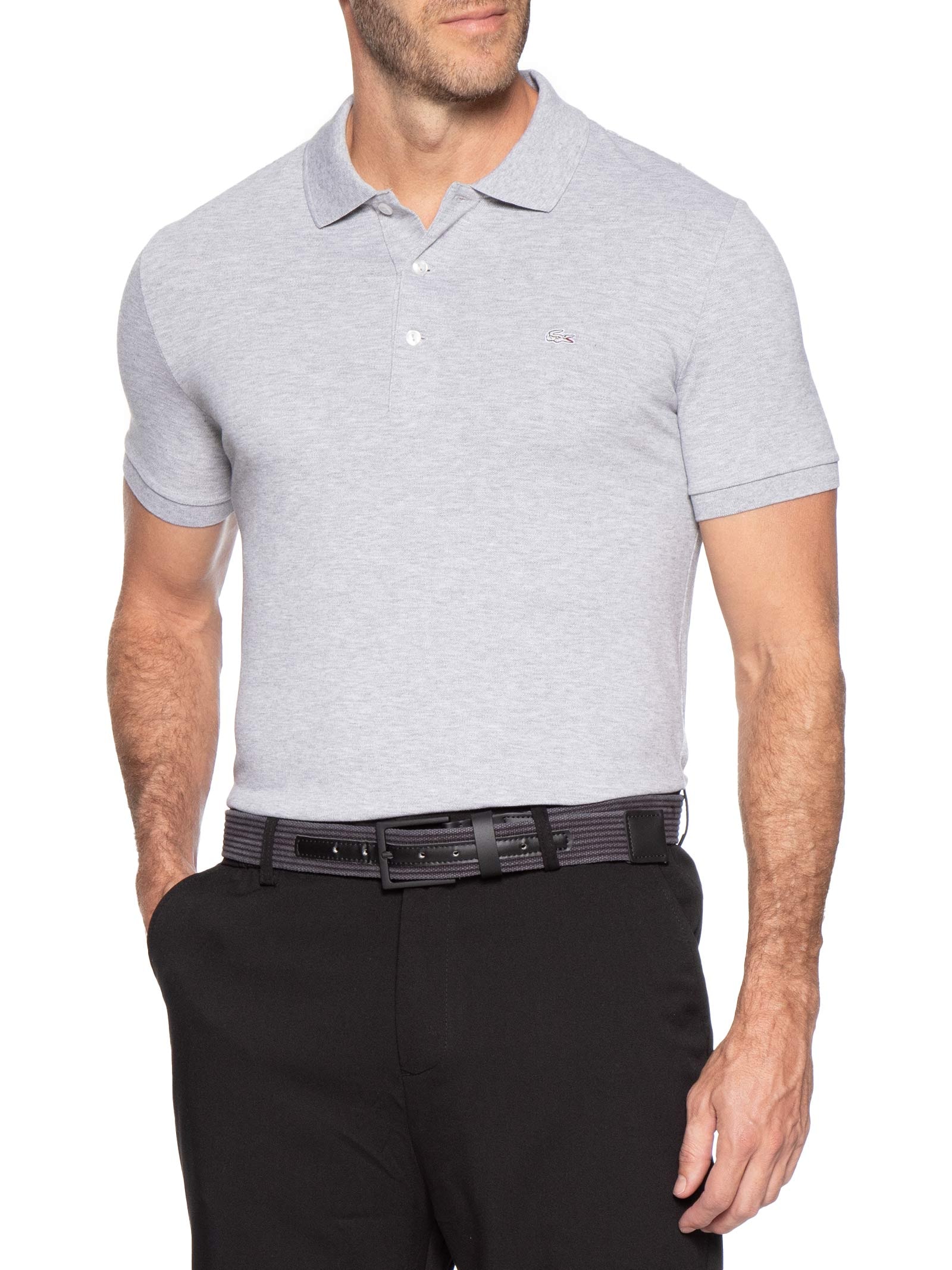 Cinto Masculino Casual Em Cadarço Com Detalhe Em Couro Preto '2 Essential