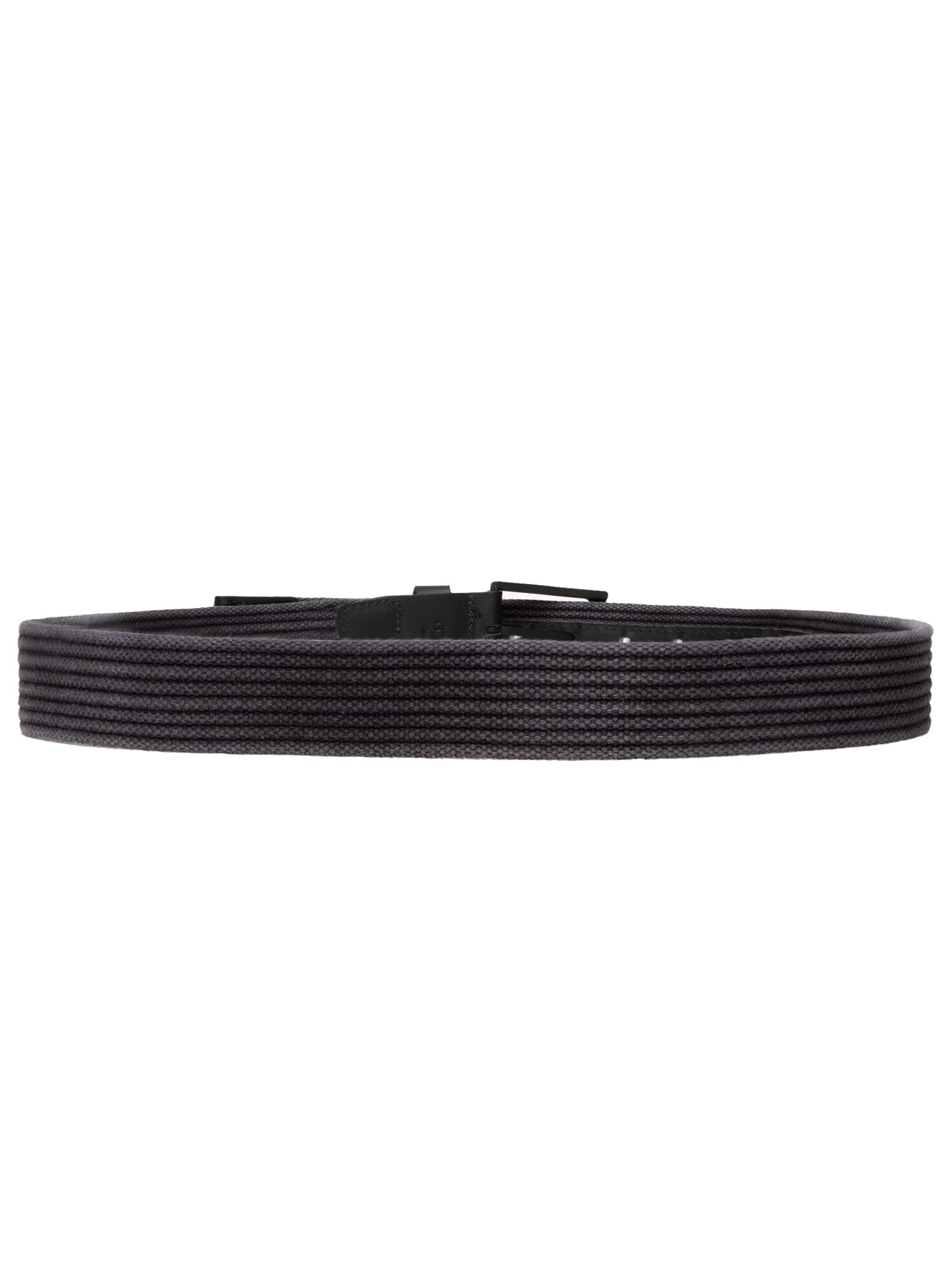Cinto Masculino Casual Em Cadarço Com Detalhe Em Couro Preto '2 Essential