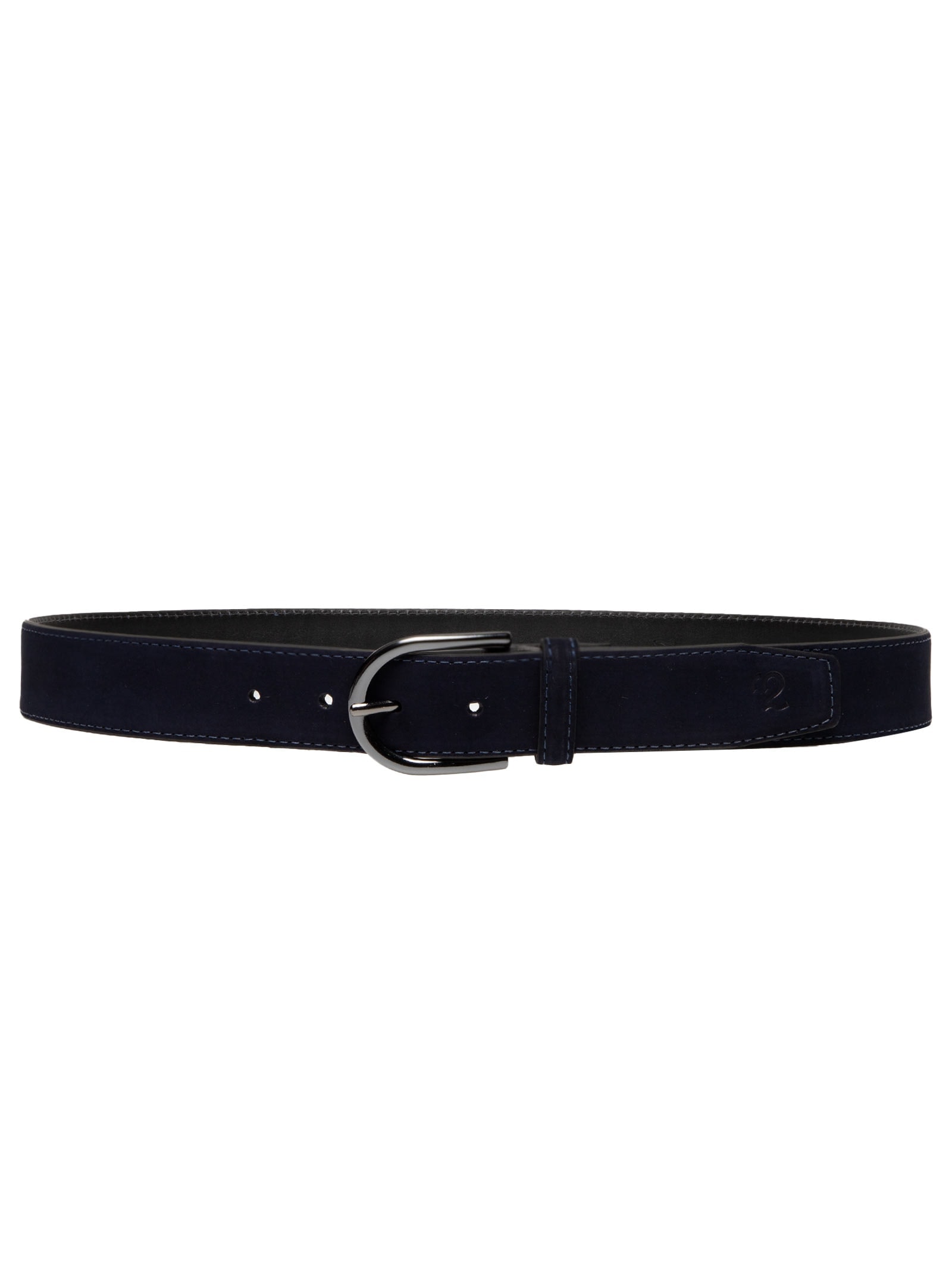Cinto Masculino Casual Em Camurça Azul '2 Essential