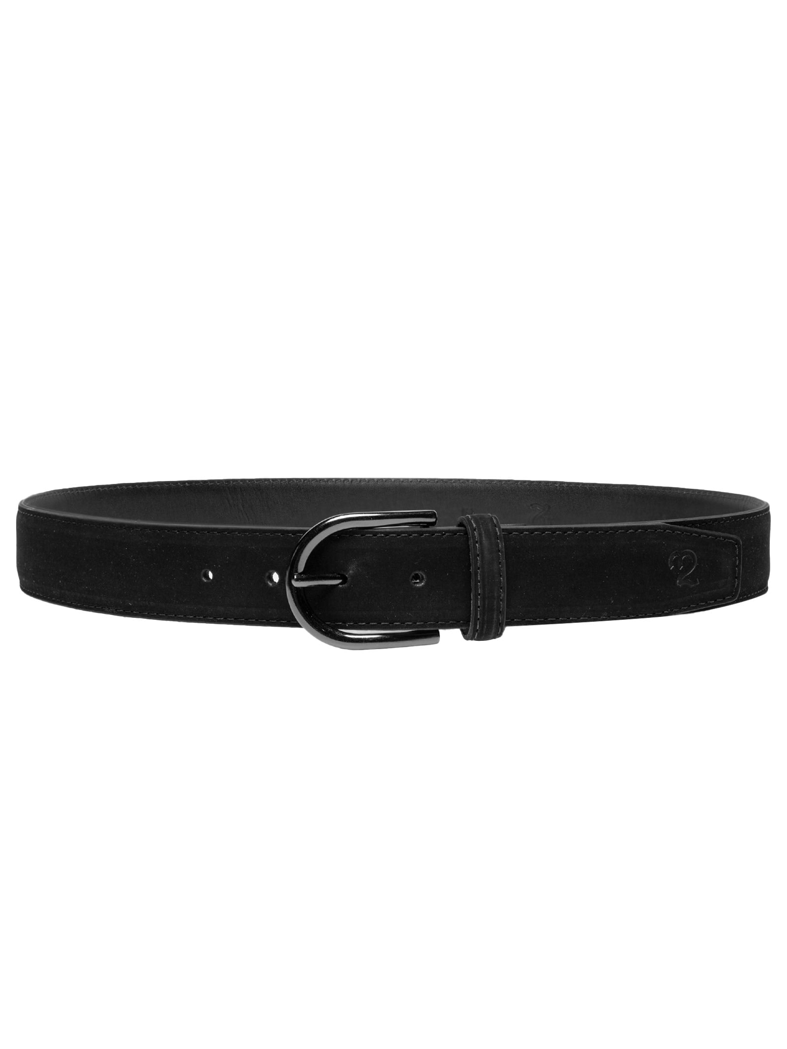 Cinto Masculino Casual Em Camurça Preto '2 Essential
