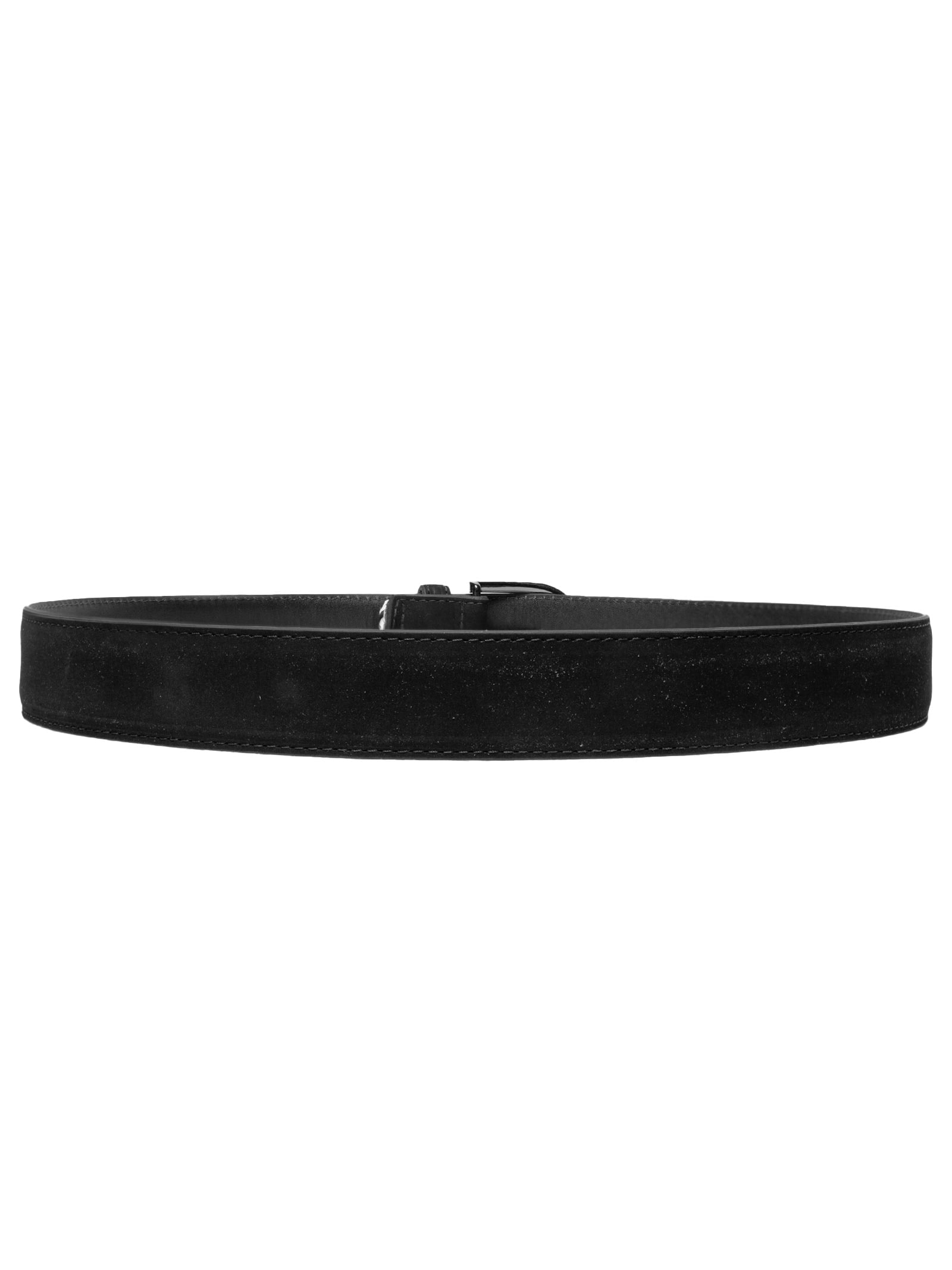 Cinto Masculino Casual Em Camurça Preto '2 Essential