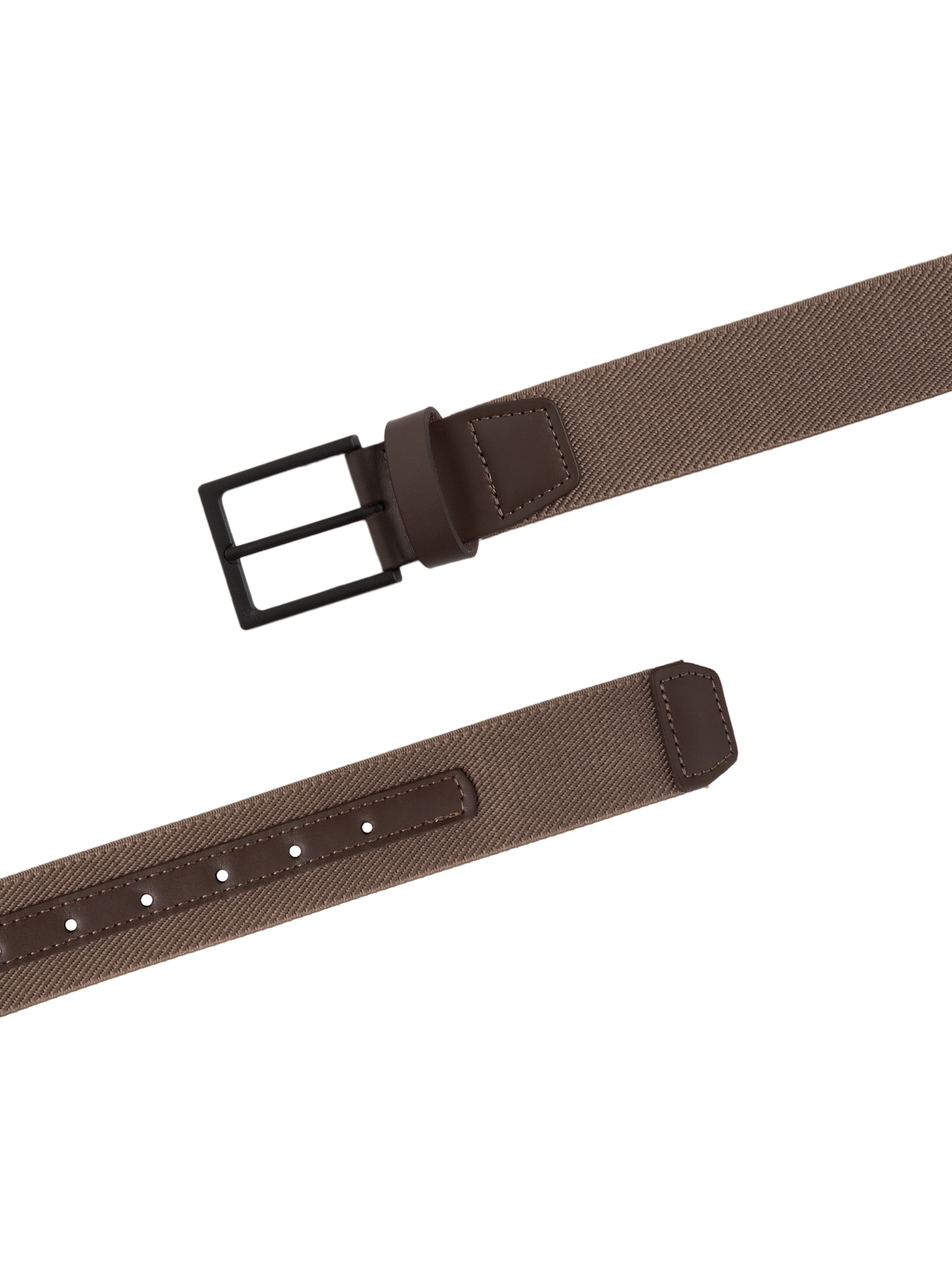 Cinto Masculino Casual Em Couro Legítimo Bege '2 Essential