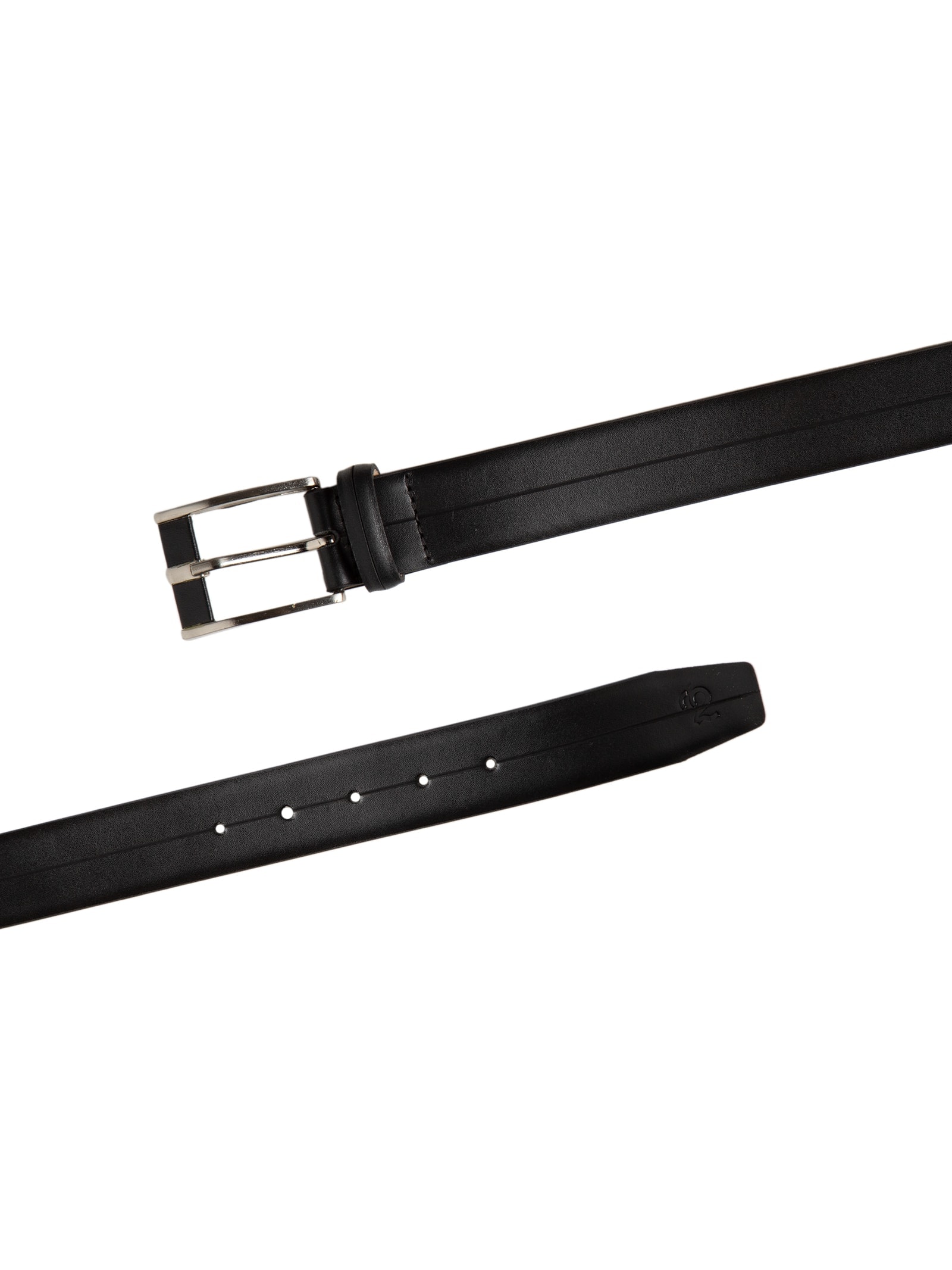 Cinto Masculino Casual Em Couro Legítimo Preto '2 Essential