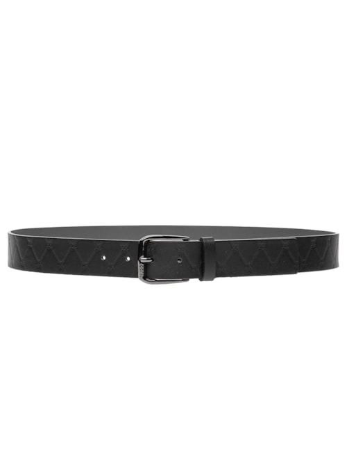 Cinto Masculino de Couro Gieul – Preto