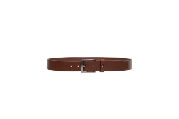 Cinto Masculino Denton 3.5 em Couro - Marrom