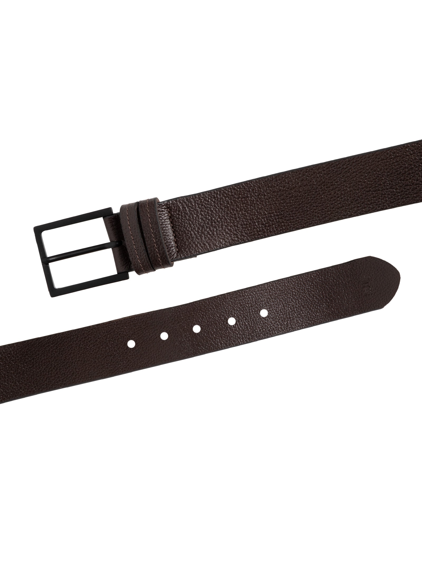 Cinto Masculino em Couro Floater Marrom Sergio K