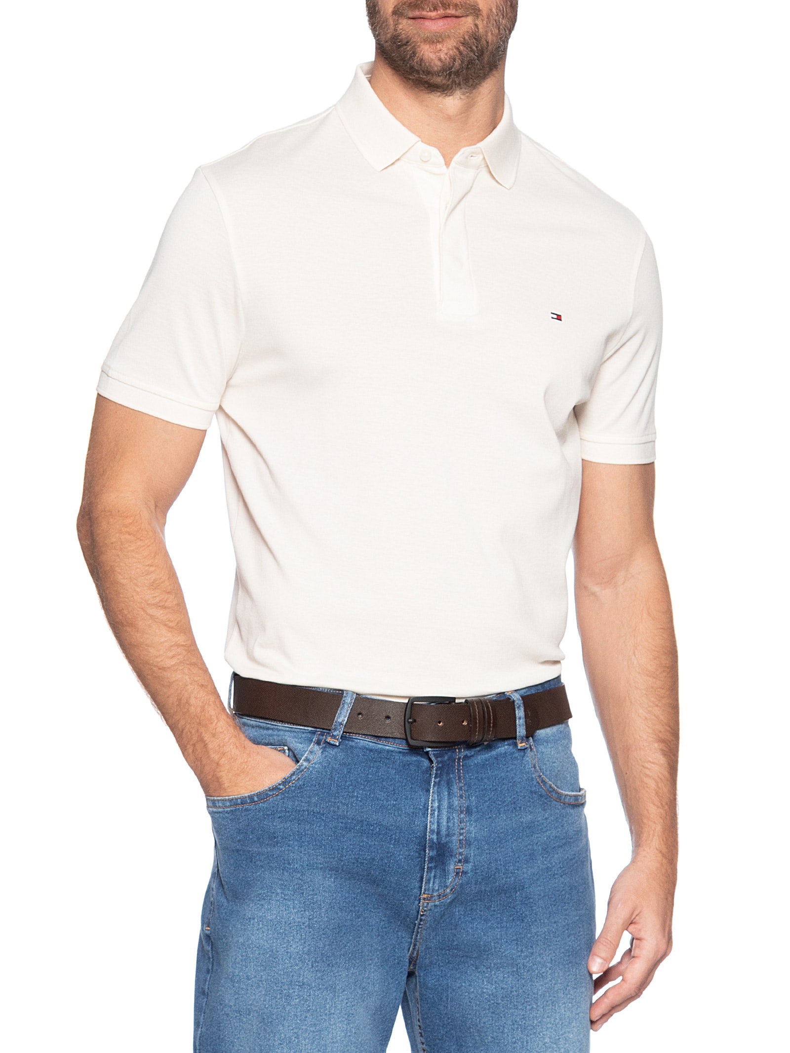 Cinto Masculino Em Couro Texture Marrom Sergio K