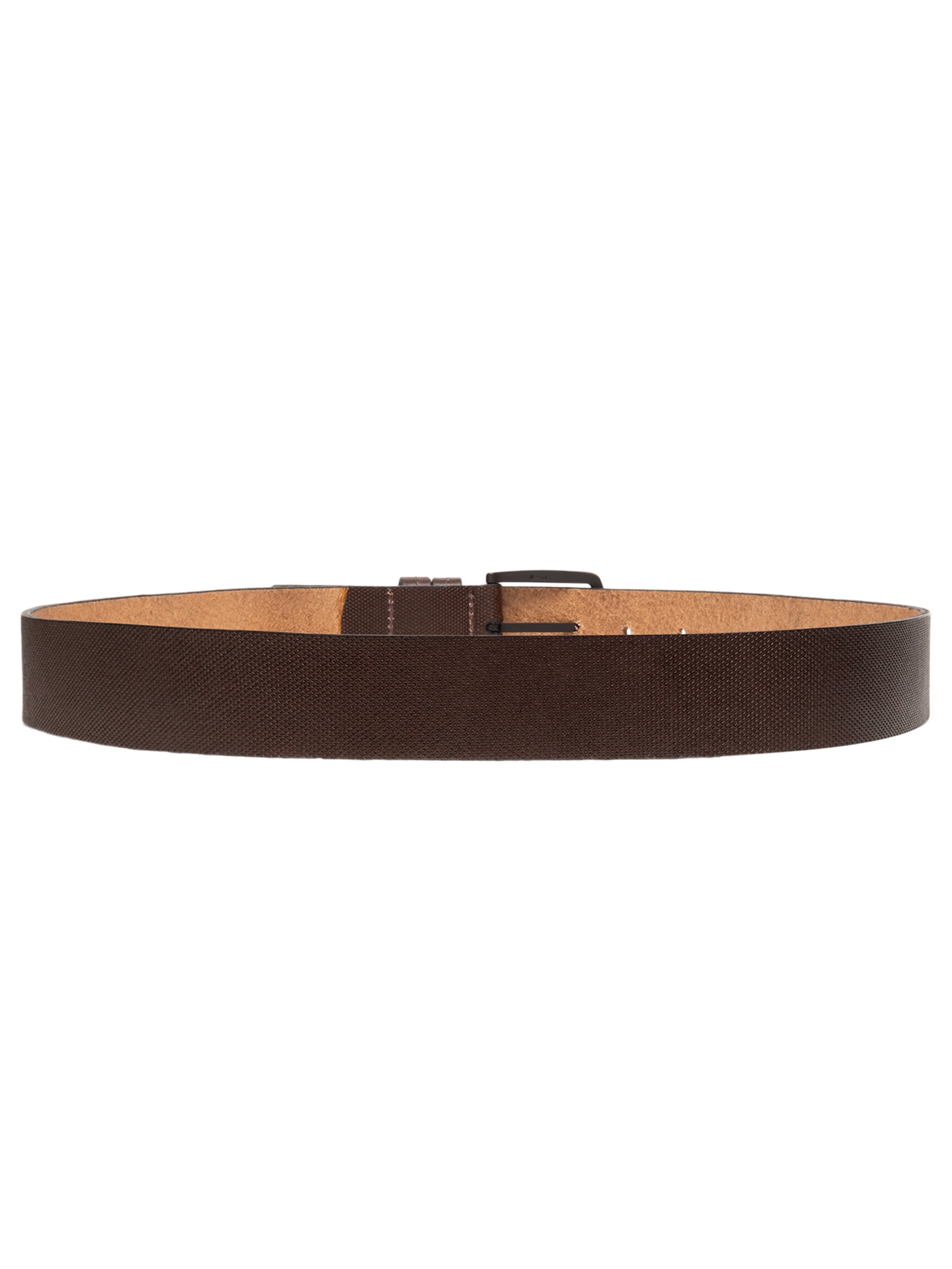 Cinto Masculino Em Couro Texture Marrom Sergio K