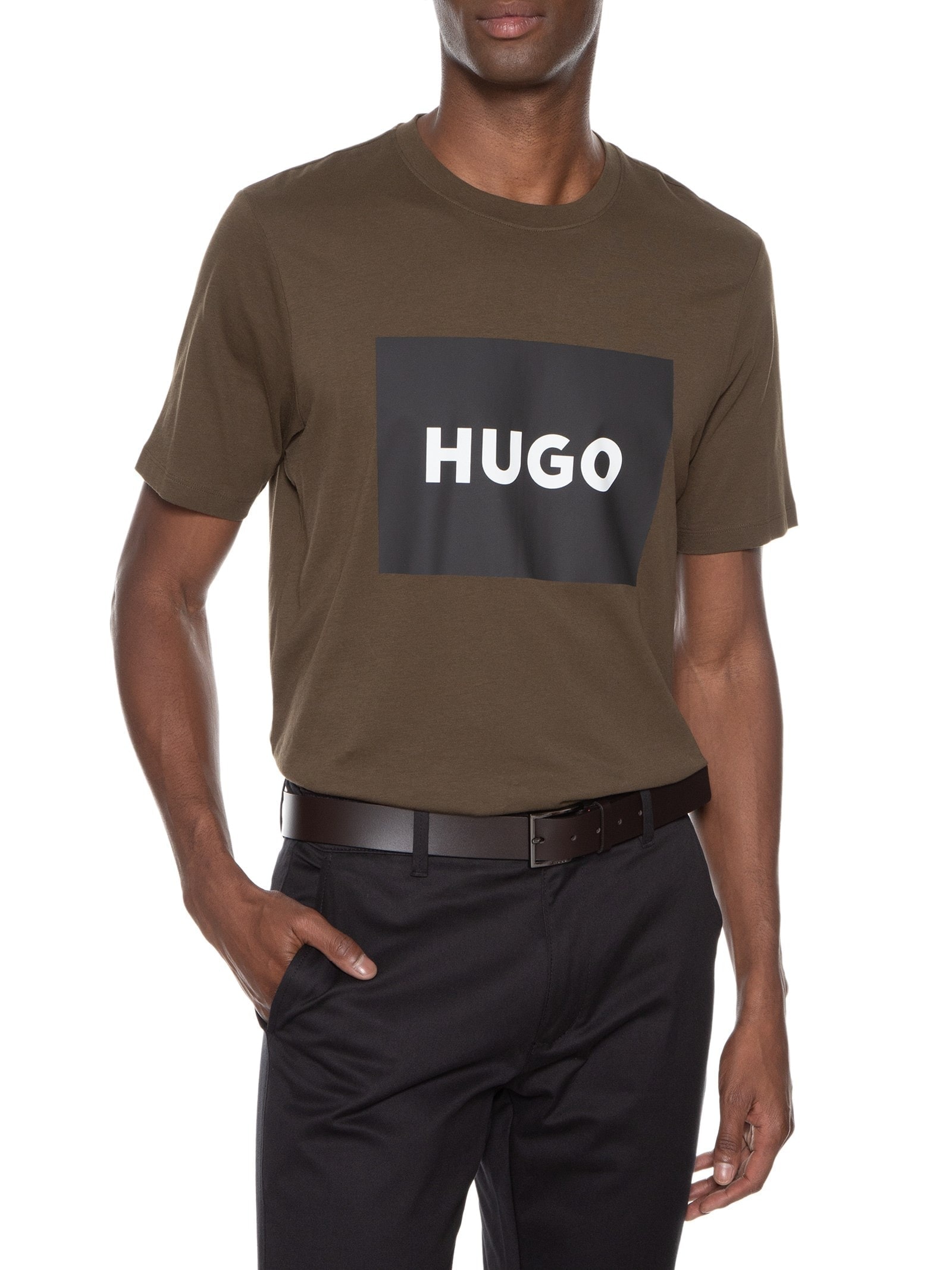 Cinto Masculino Geek Marrom Hugo