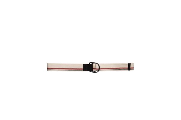 Cinto Masculino Média Listras - Off White