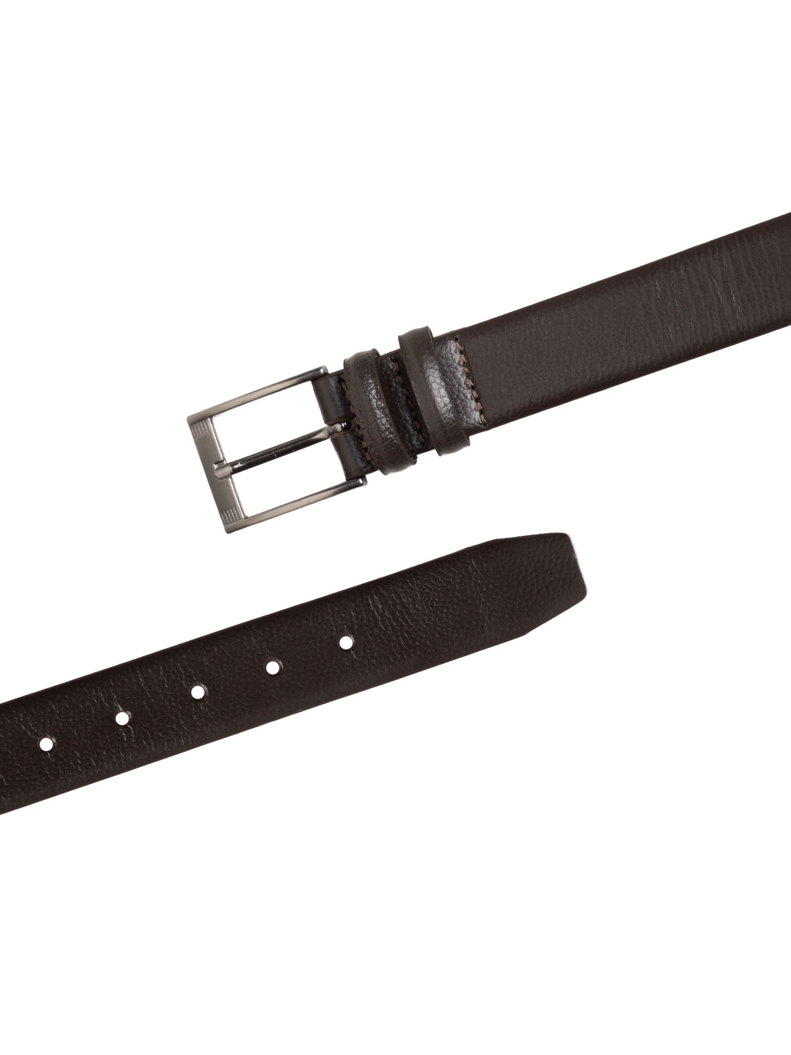 Cinto Masculino Social Em Couro Legítimo Marrom  '2 Essential