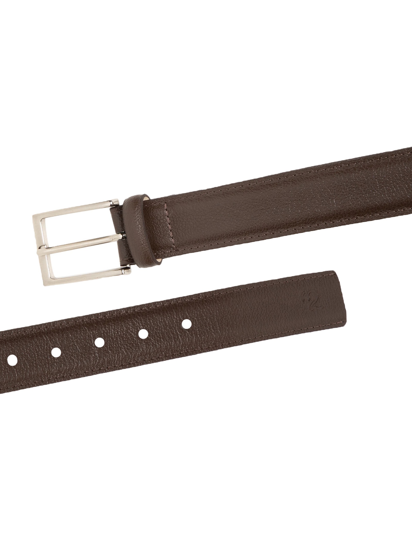 Cinto Masculino Social Em Couro Legítimo Marrom '2 Essential