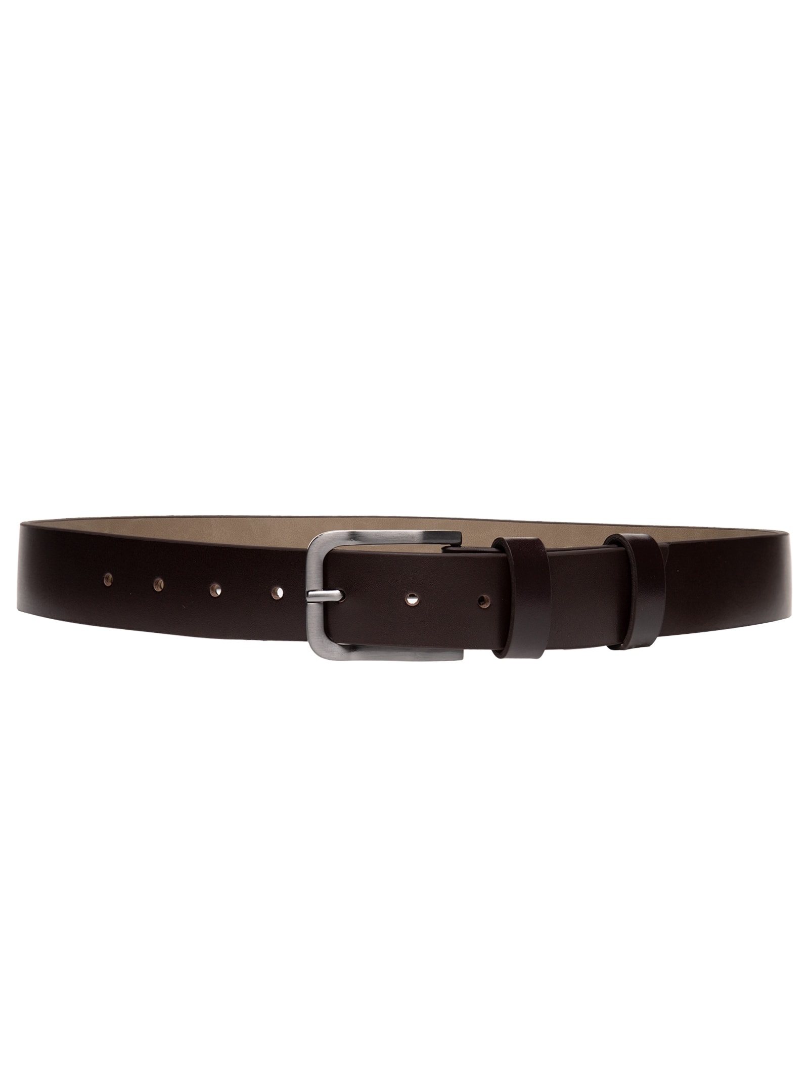 Cinto Masculino Social Em Couro – Marrom '2 Essential