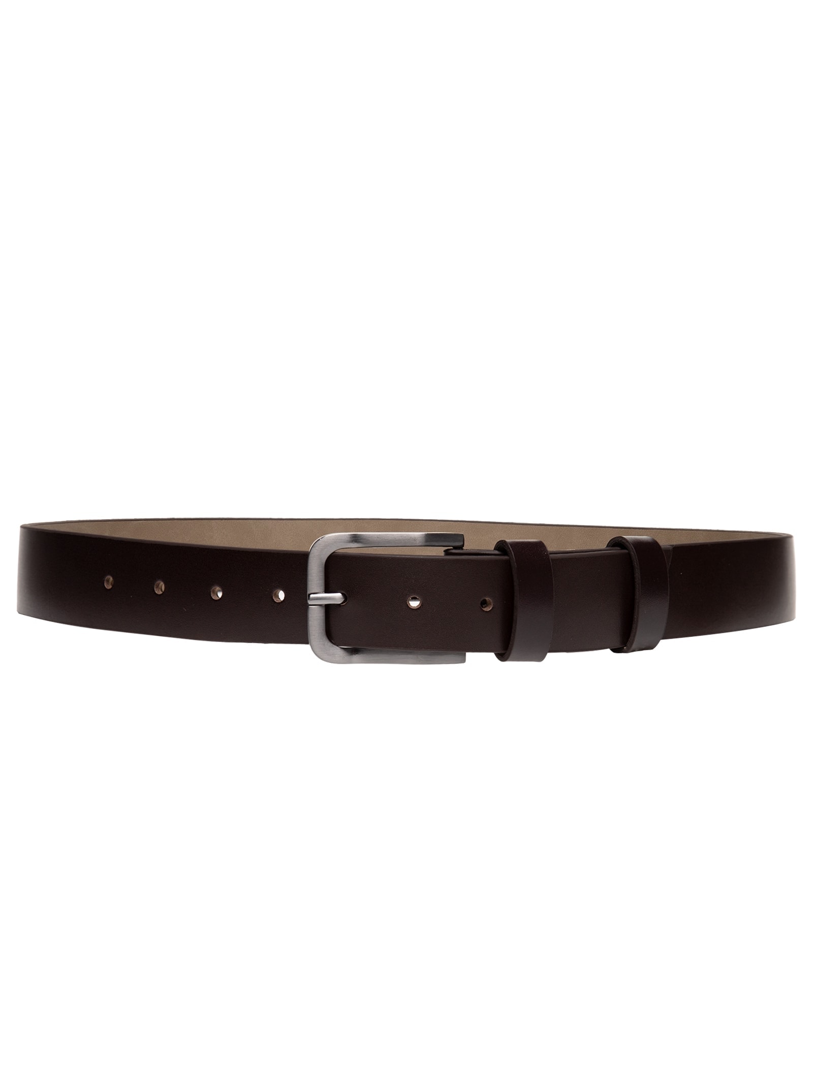 Cinto Masculino Social Em Couro – Marrom '2 Essential