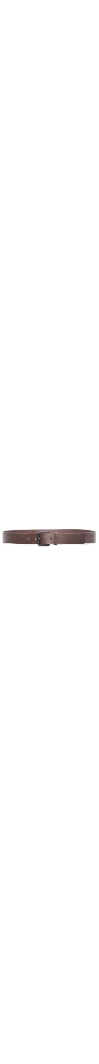 Cinto Médio Masculino Couro Simple - Marrom
