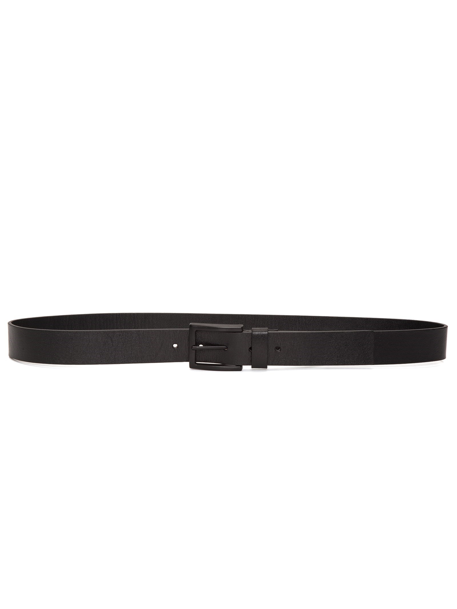 Cinto Médio Masculino E-Leather Preto Osklen